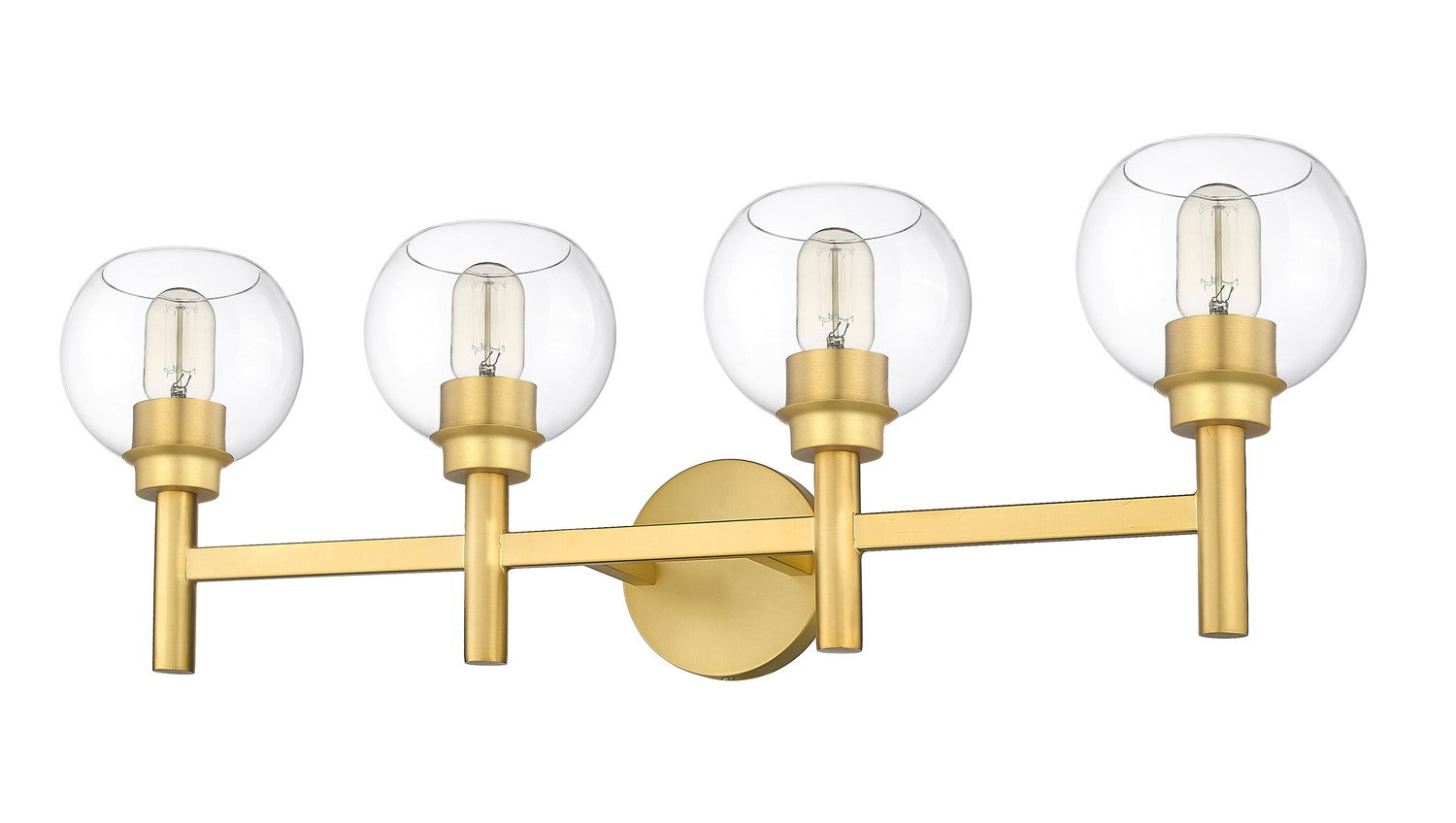 Z-Lite - 7502-4V-BG - Four Light Vanity - Sutton - Brushed Gold