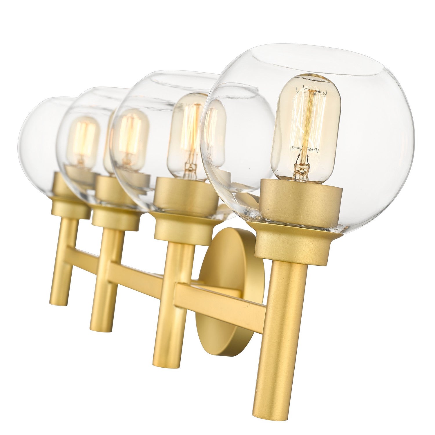 Z-Lite - 7502-4V-BG - Four Light Vanity - Sutton - Brushed Gold