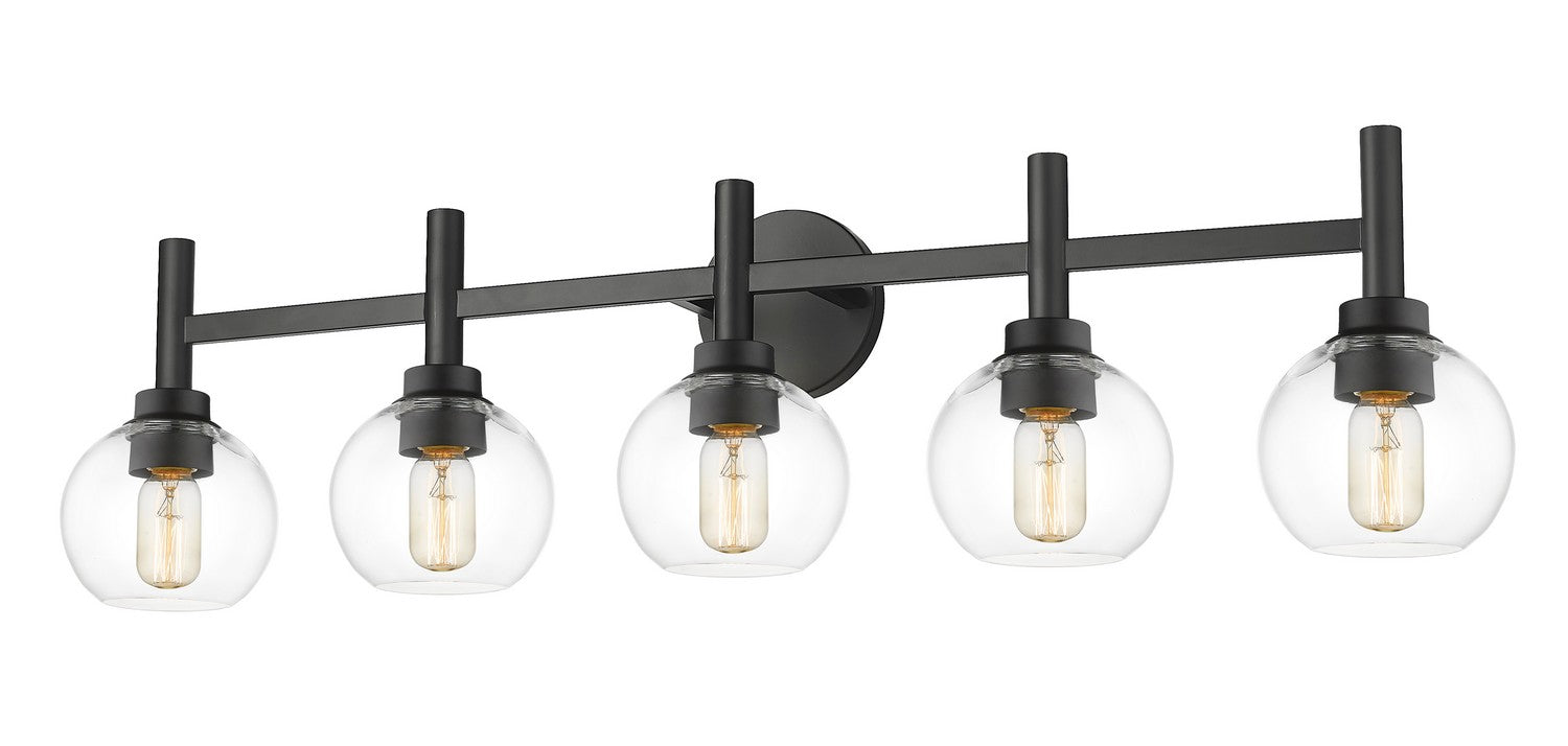 Z-Lite - 7502-5V-MB - Five Light Vanity - Sutton - Matte Black