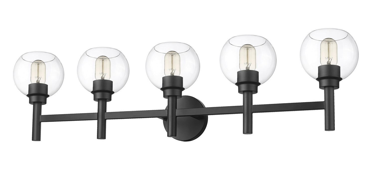 Z-Lite - 7502-5V-MB - Five Light Vanity - Sutton - Matte Black