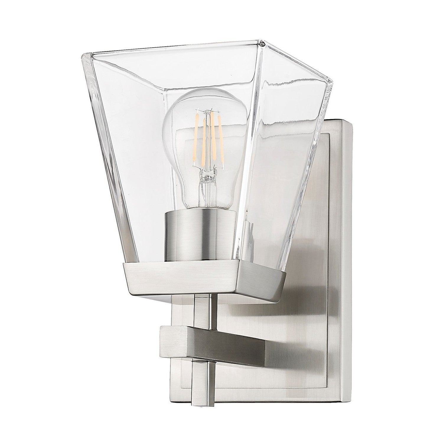 Z-Lite - 819-1S-BN - One Light Wall Sconce - Lauren - Brushed Nickel