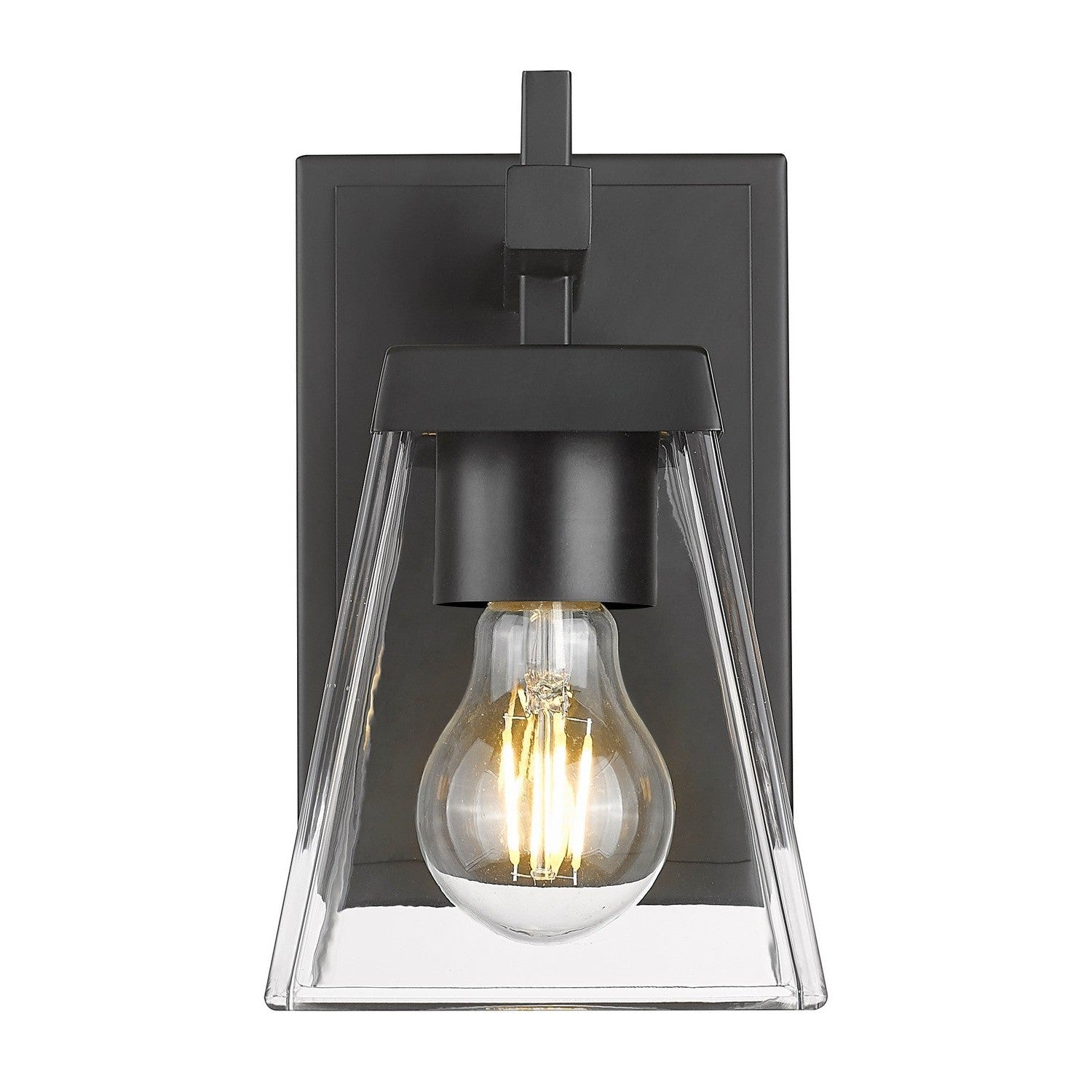 Z-Lite - 819-1S-MB - One Light Wall Sconce - Lauren - Matte Black