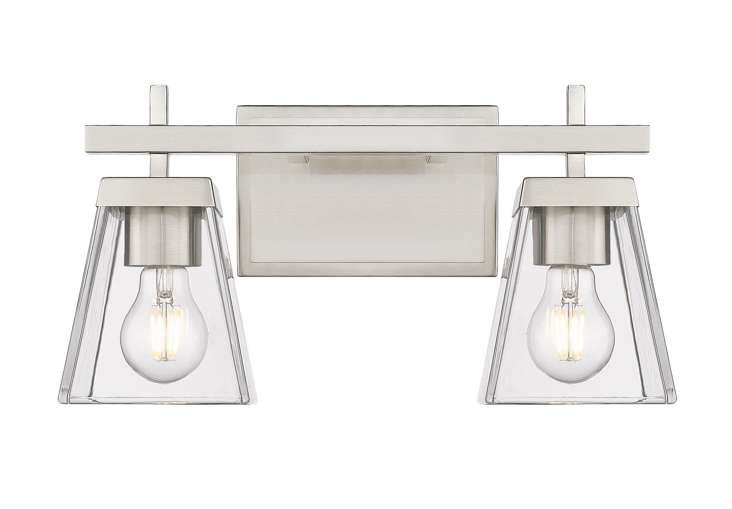 Z-Lite - 819-2V-BN - Two Light Vanity - Lauren - Brushed Nickel