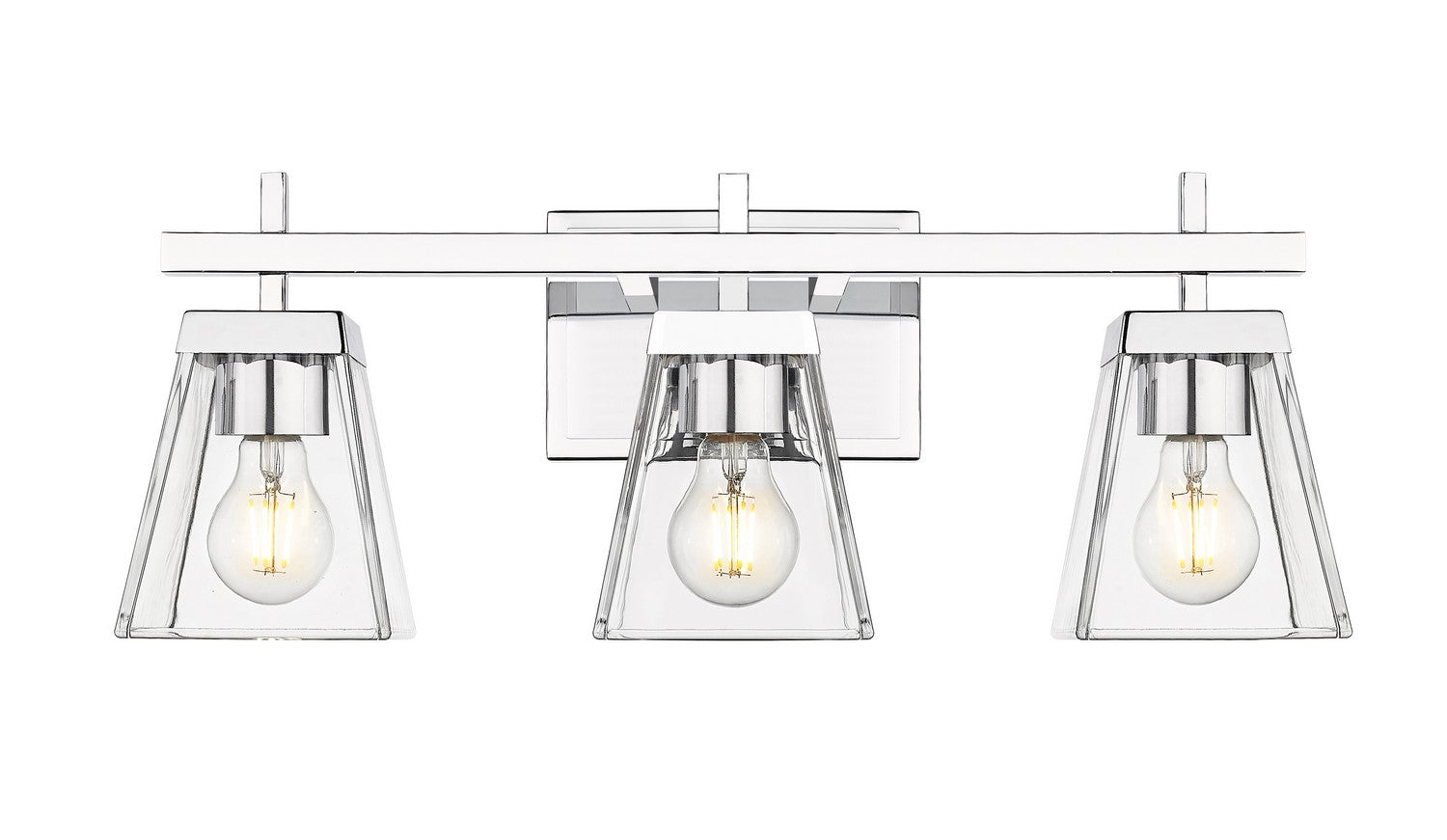 Z-Lite - 819-3V-CH - Three Light Vanity - Lauren - Chrome