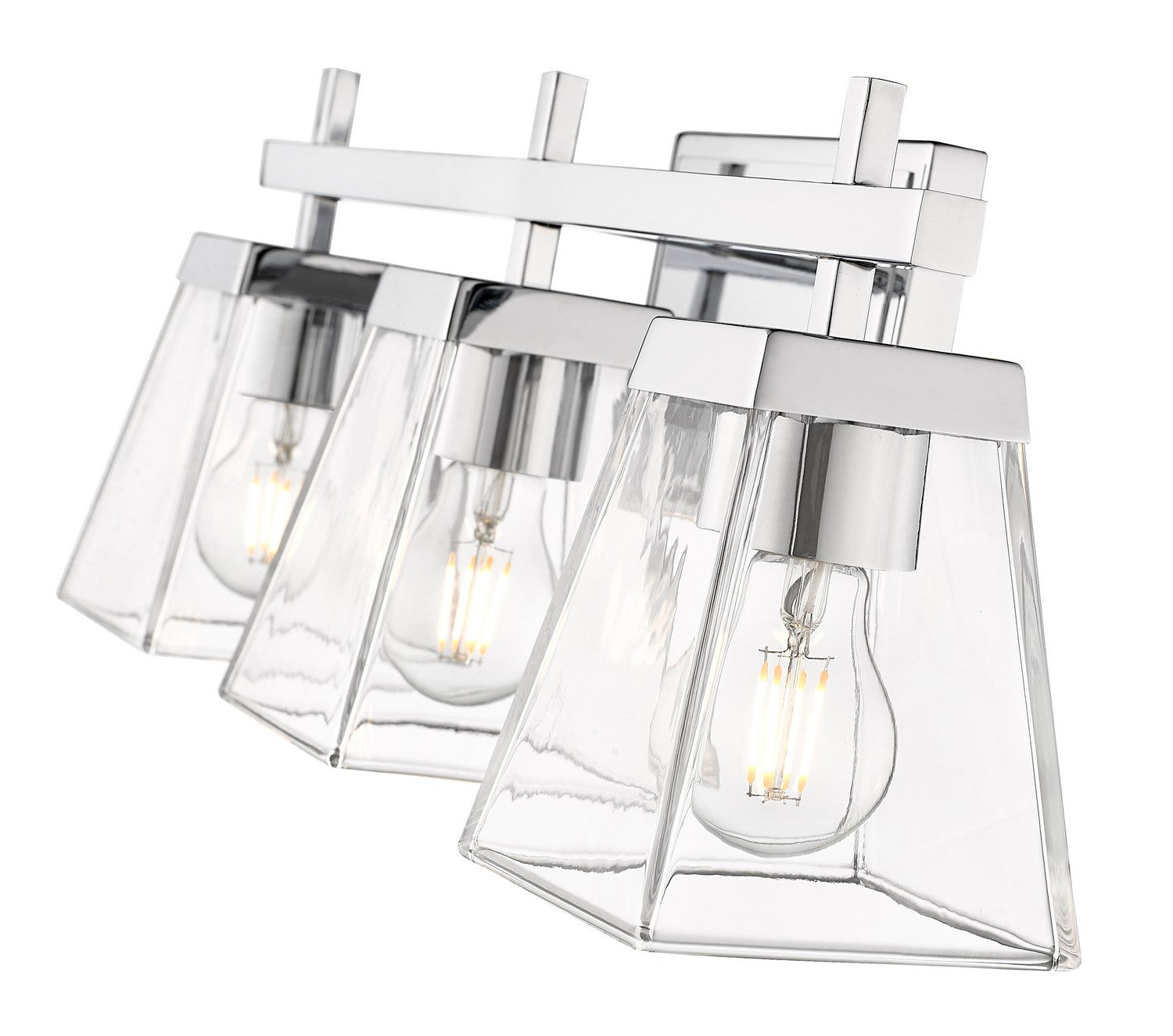 Z-Lite - 819-3V-CH - Three Light Vanity - Lauren - Chrome