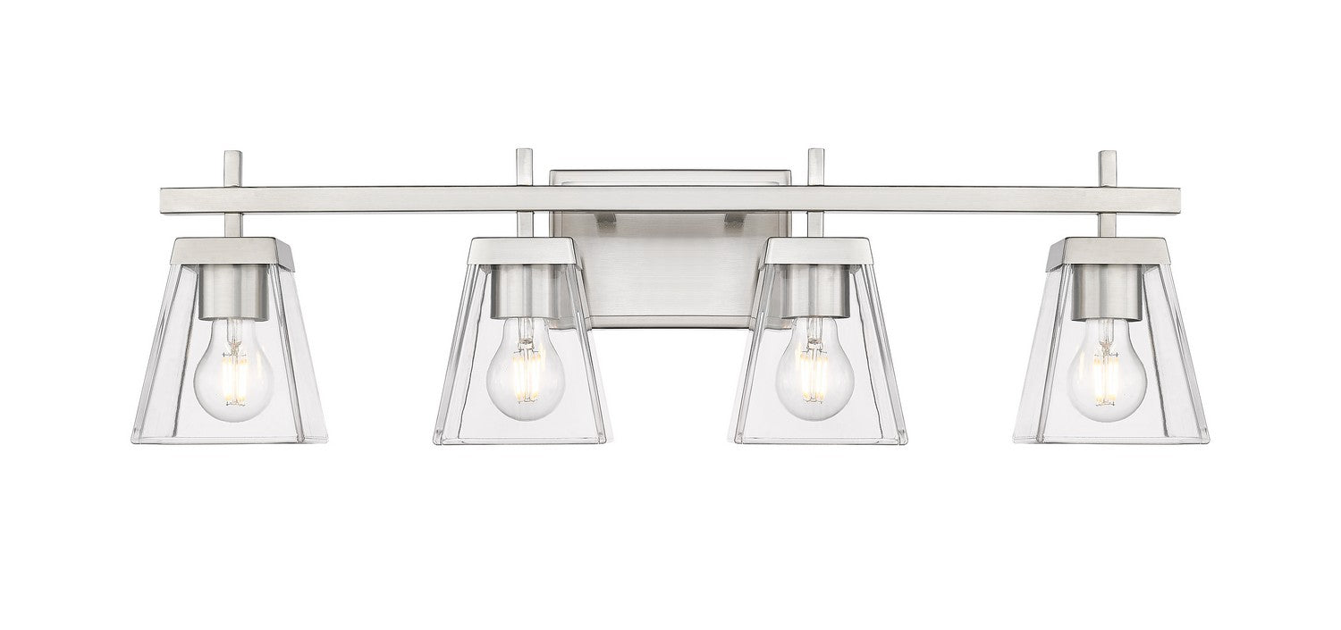 Z-Lite - 819-4V-BN - Four Light Vanity - Lauren - Brushed Nickel