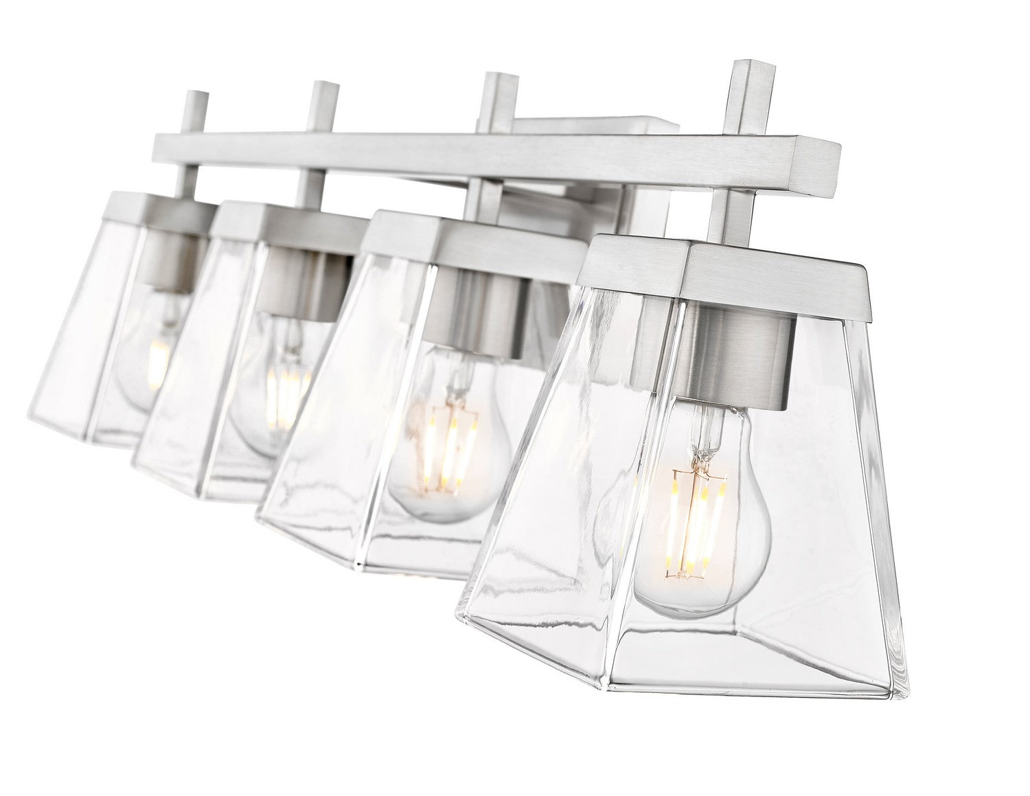 Z-Lite - 819-4V-BN - Four Light Vanity - Lauren - Brushed Nickel