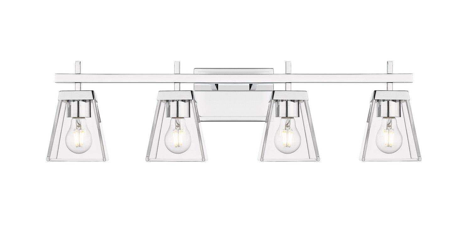 Z-Lite - 819-4V-CH - Four Light Vanity - Lauren - Chrome