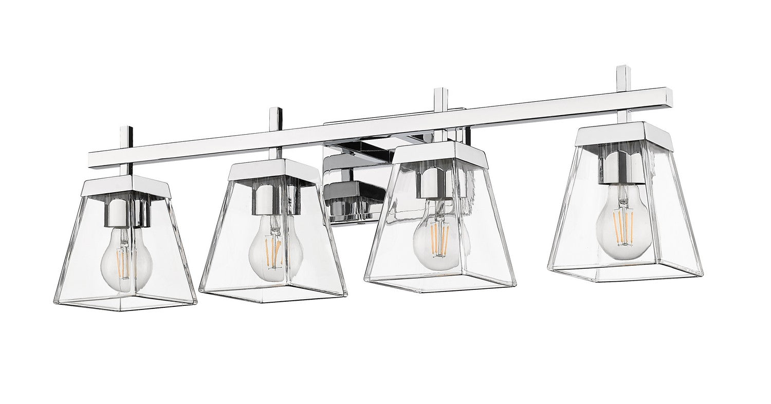 Z-Lite - 819-4V-CH - Four Light Vanity - Lauren - Chrome