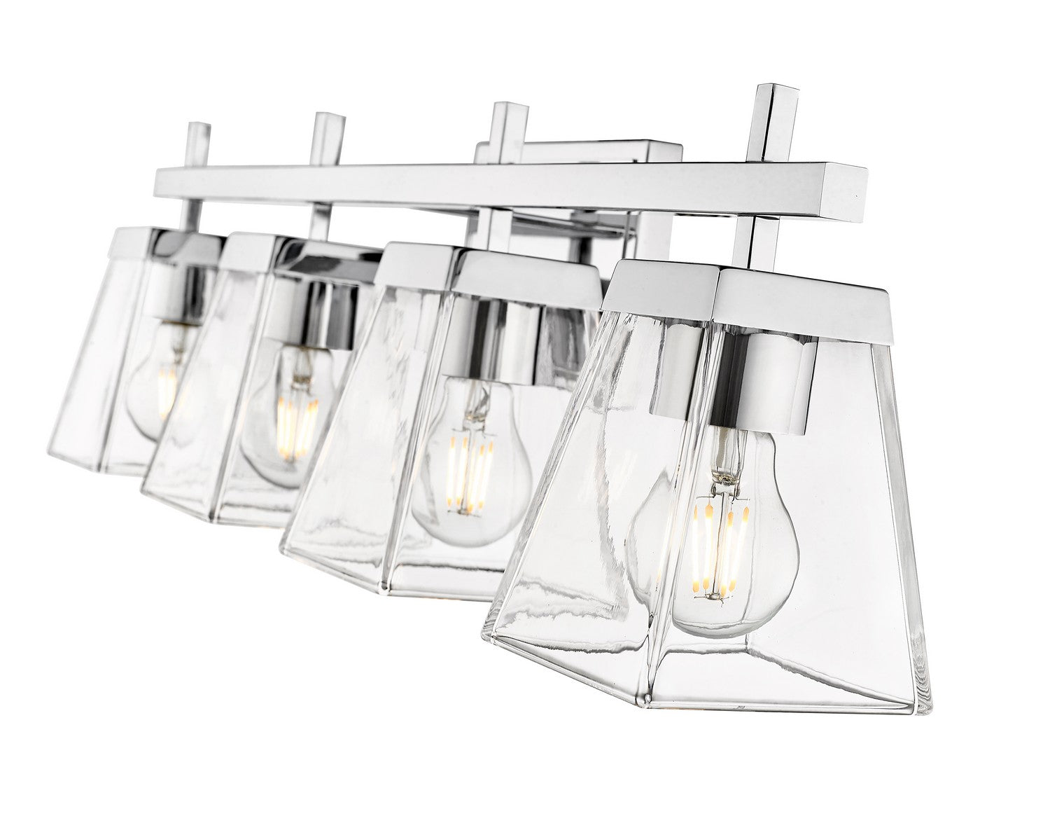 Z-Lite - 819-4V-CH - Four Light Vanity - Lauren - Chrome