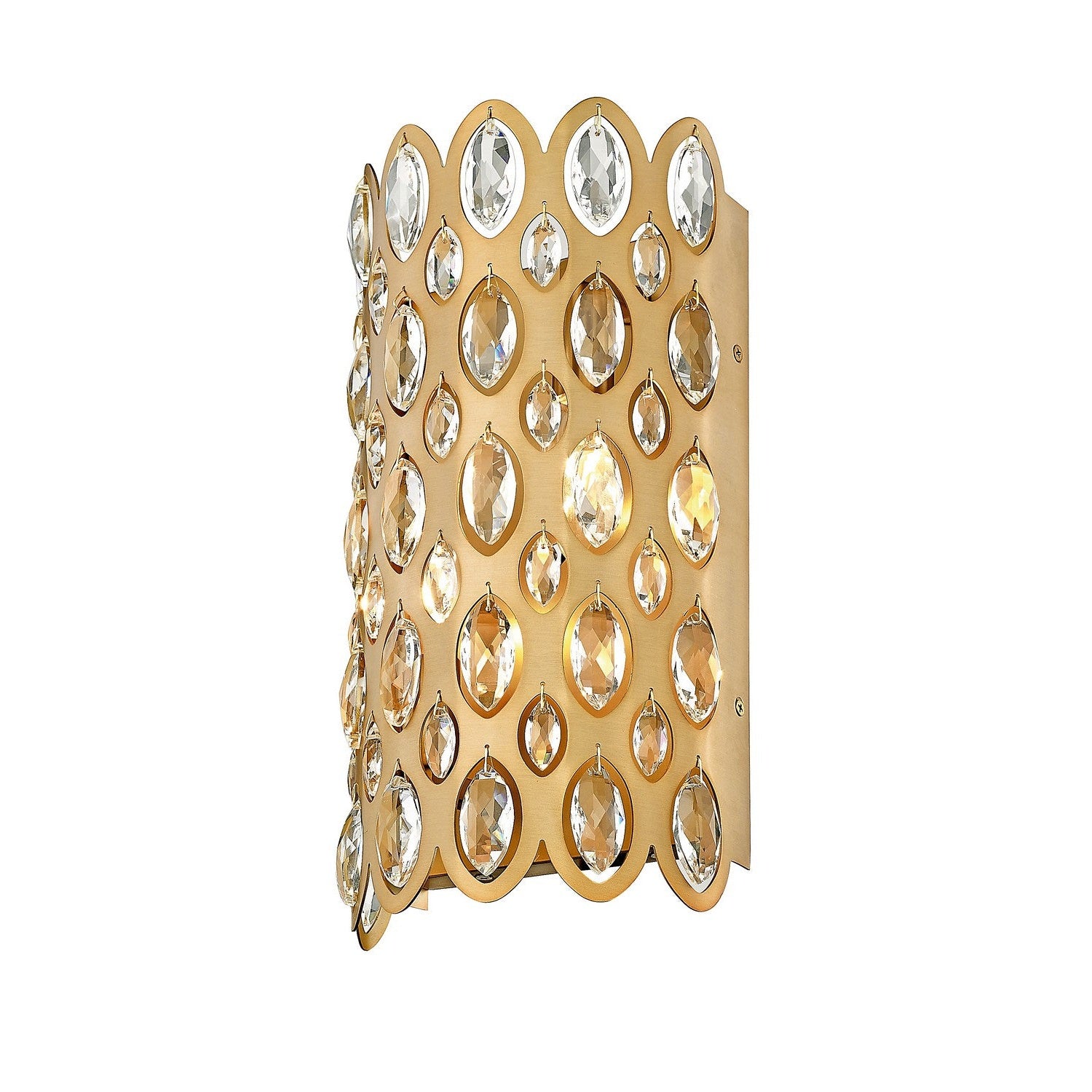 Z-Lite - 822-2S-HB - Two Light Wall Sconce - Dealey - Heirloom Brass