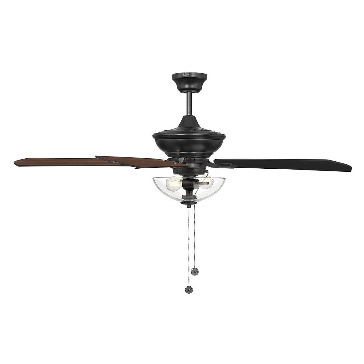 Meridian - M2026MBKRV - 52" Outdoor Ceiling Fan - Matte Black