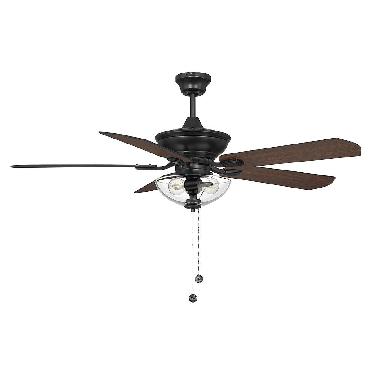 Meridian - M2026MBKRV - 52" Outdoor Ceiling Fan - Matte Black