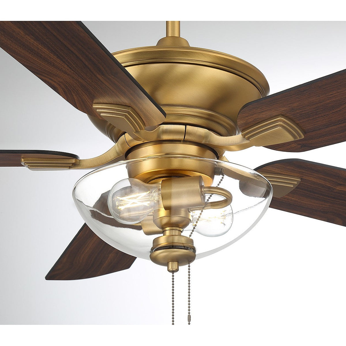 Meridian - M2026NBRV - 52" Outdoor Ceiling Fan - Natural Brass