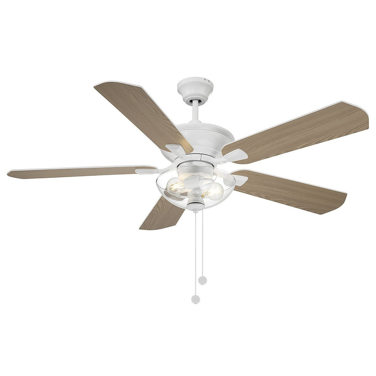 Meridian - M2026WHRV - 52" Outdoor Ceiling Fan - White