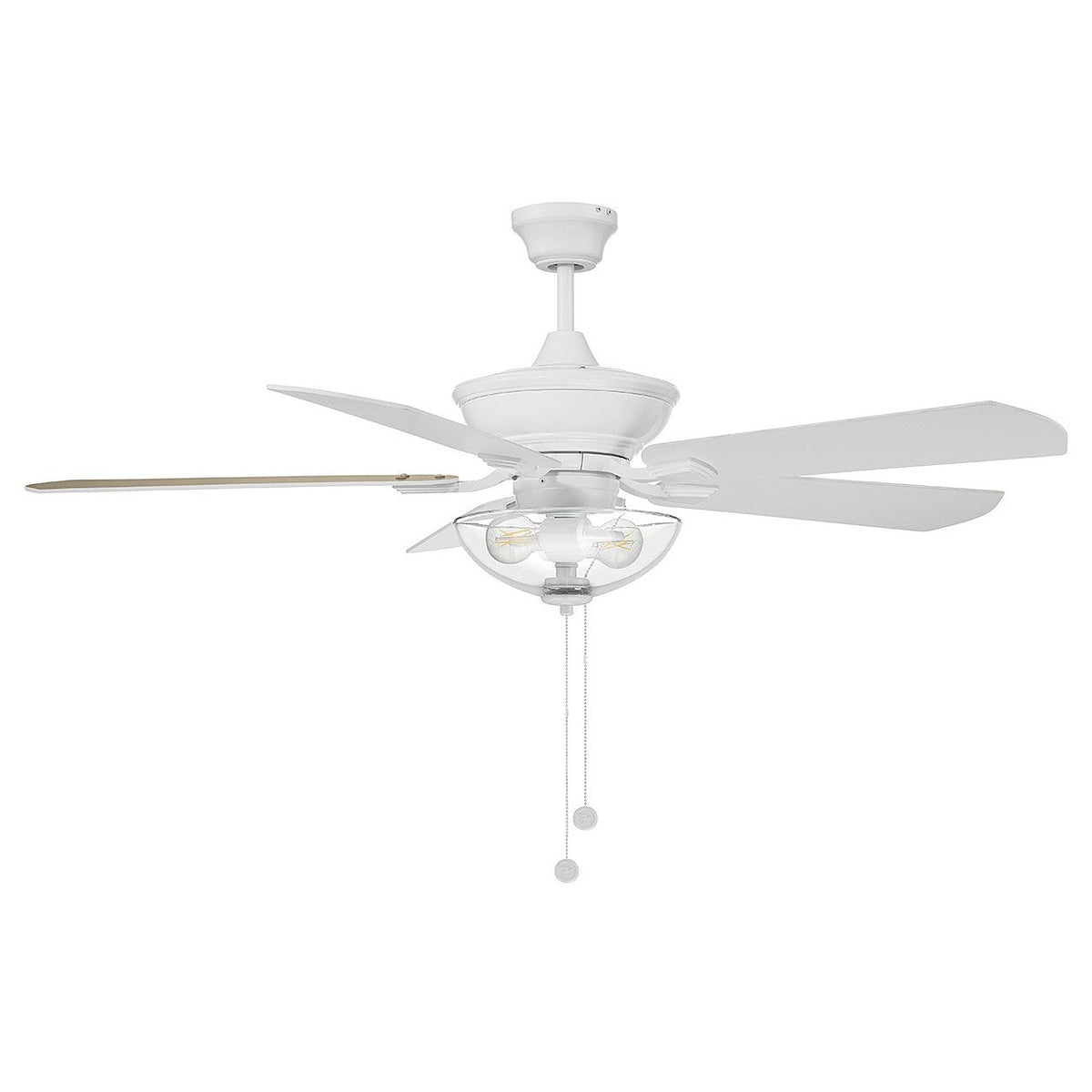 Meridian - M2026WHRV - 52" Outdoor Ceiling Fan - White