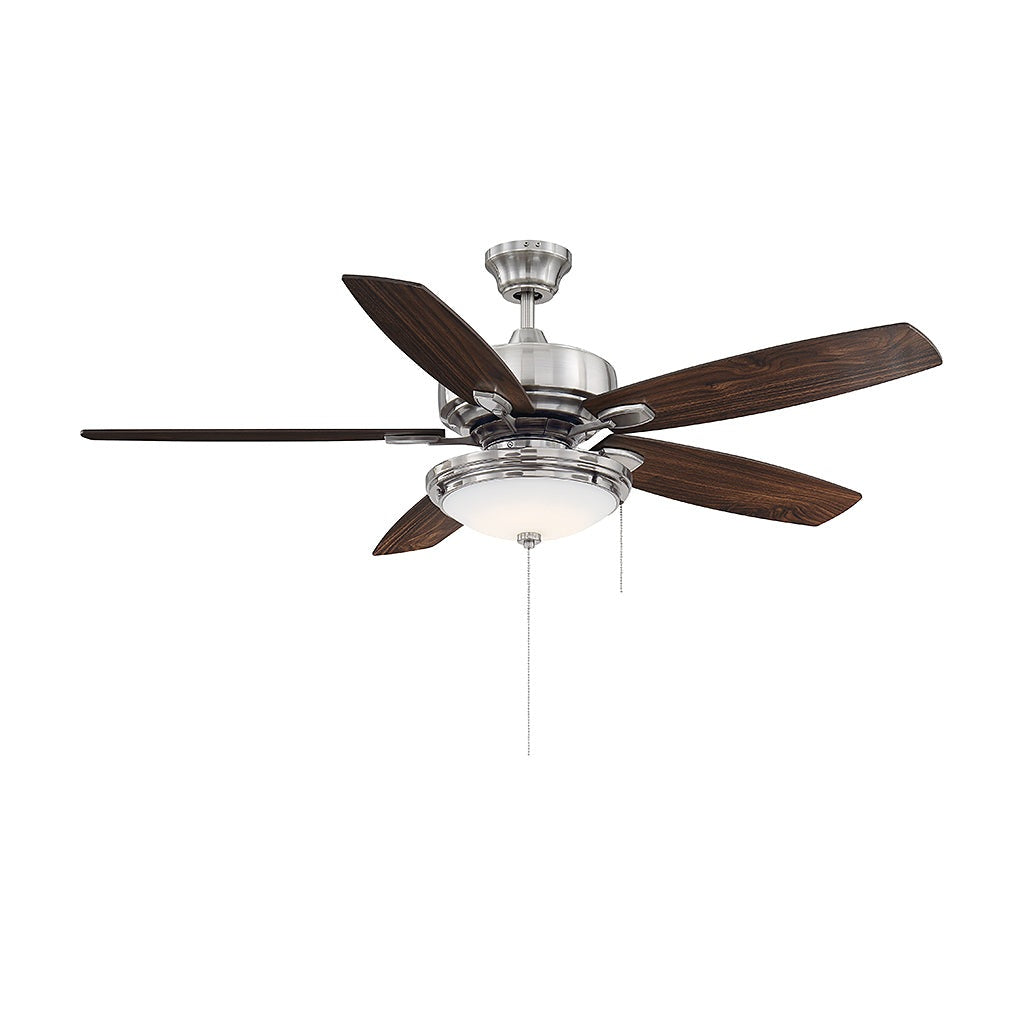 Savoy House - 52-830-5RV-187 - 52" Ceiling Fan - Wind Star - Brushed Pewter