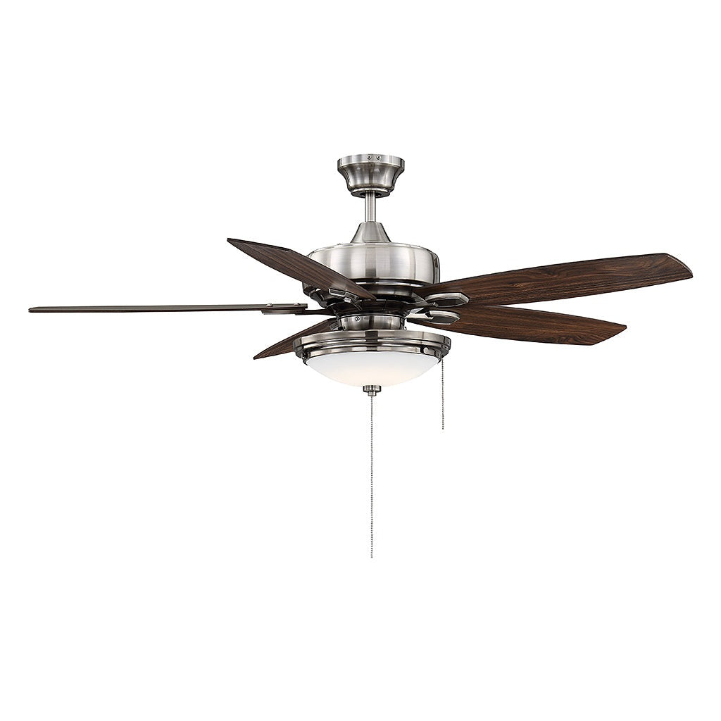 Savoy House - 52-830-5RV-187 - 52" Ceiling Fan - Wind Star - Brushed Pewter