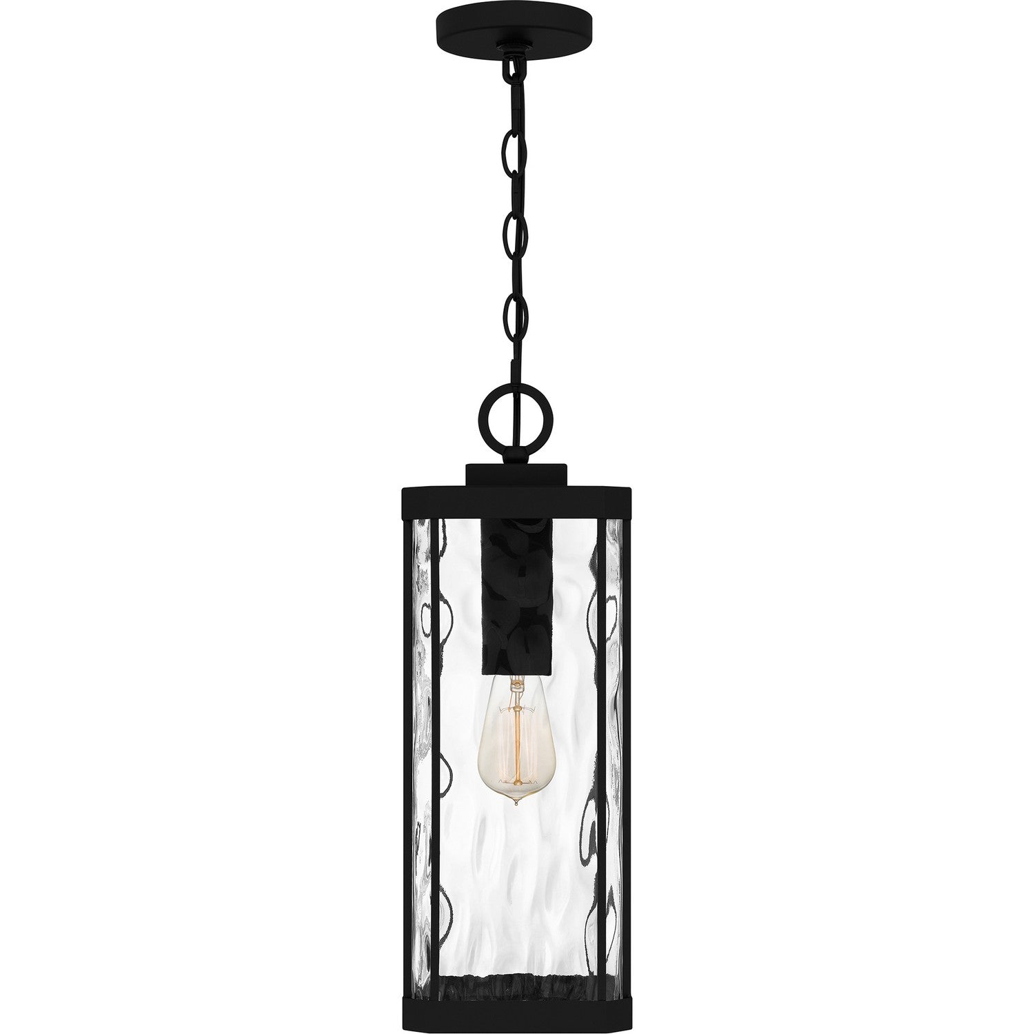 Quoizel - BCR1907MBK - One Light Outdoor Hanging Lantern - Balchier - Matte Black