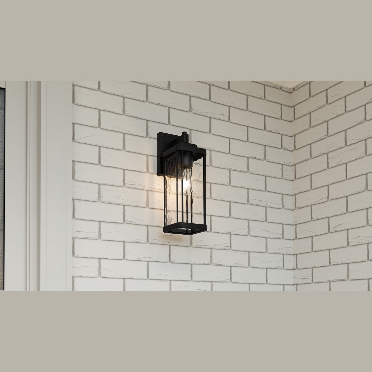 Quoizel - BCR8405MBK - One Light Outdoor Wall Mount - Balchier - Matte Black
