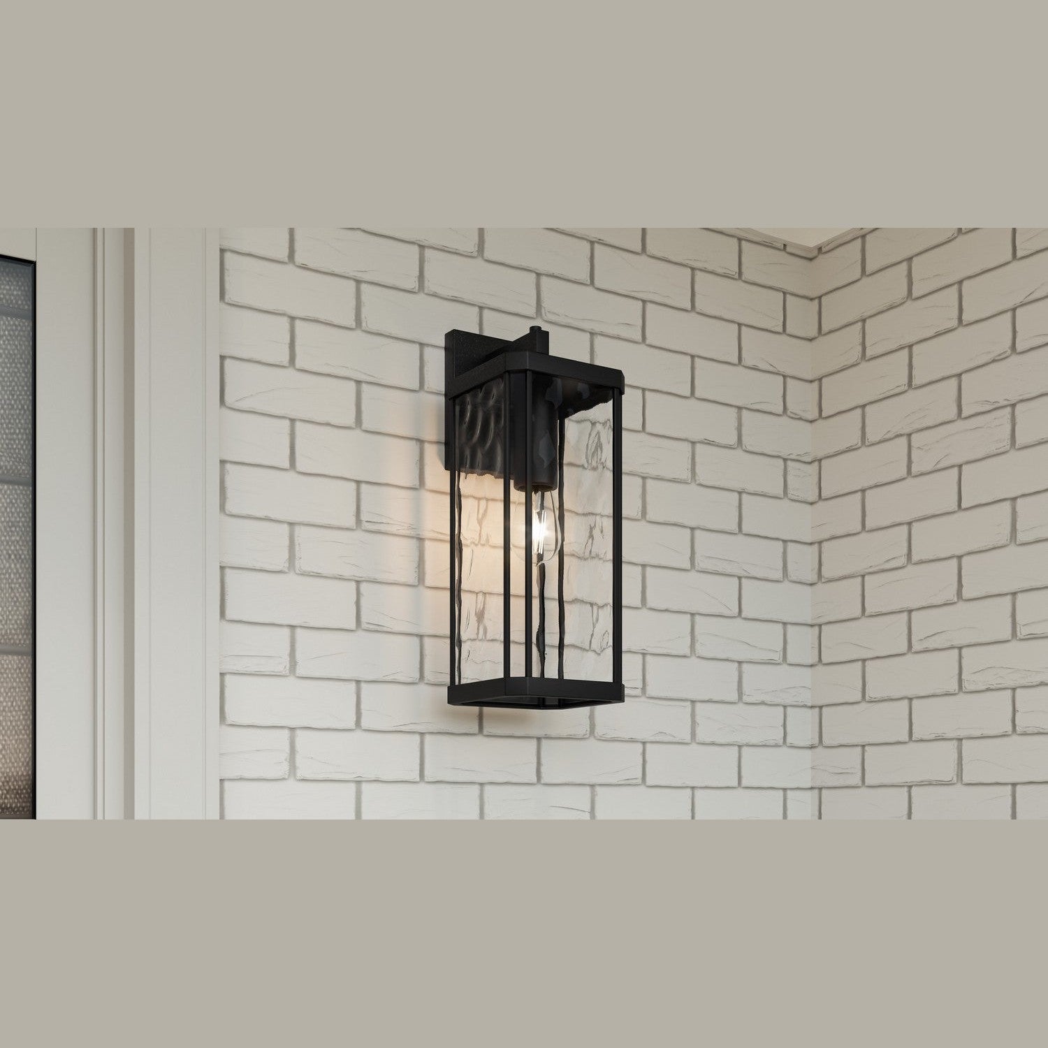Quoizel - BCR8407MBK - One Light Outdoor Wall Mount - Balchier - Matte Black