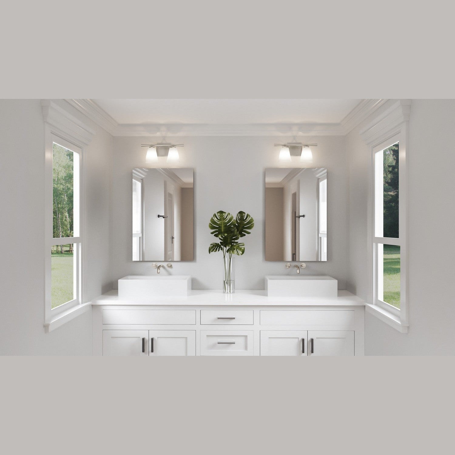 Quoizel - BID8616BN - Two Light Bath - Brindley - Brushed Nickel