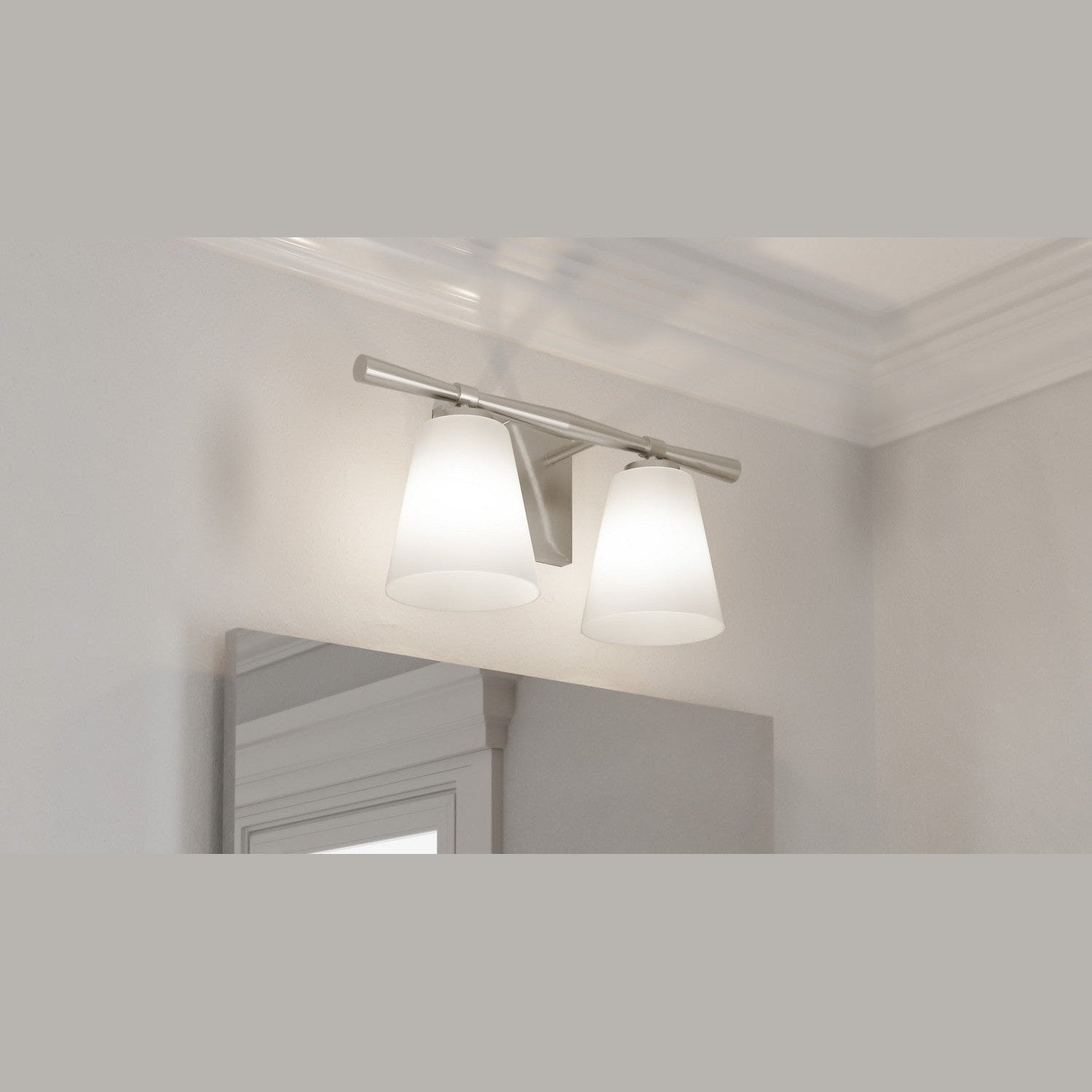 Quoizel - BID8616BN - Two Light Bath - Brindley - Brushed Nickel