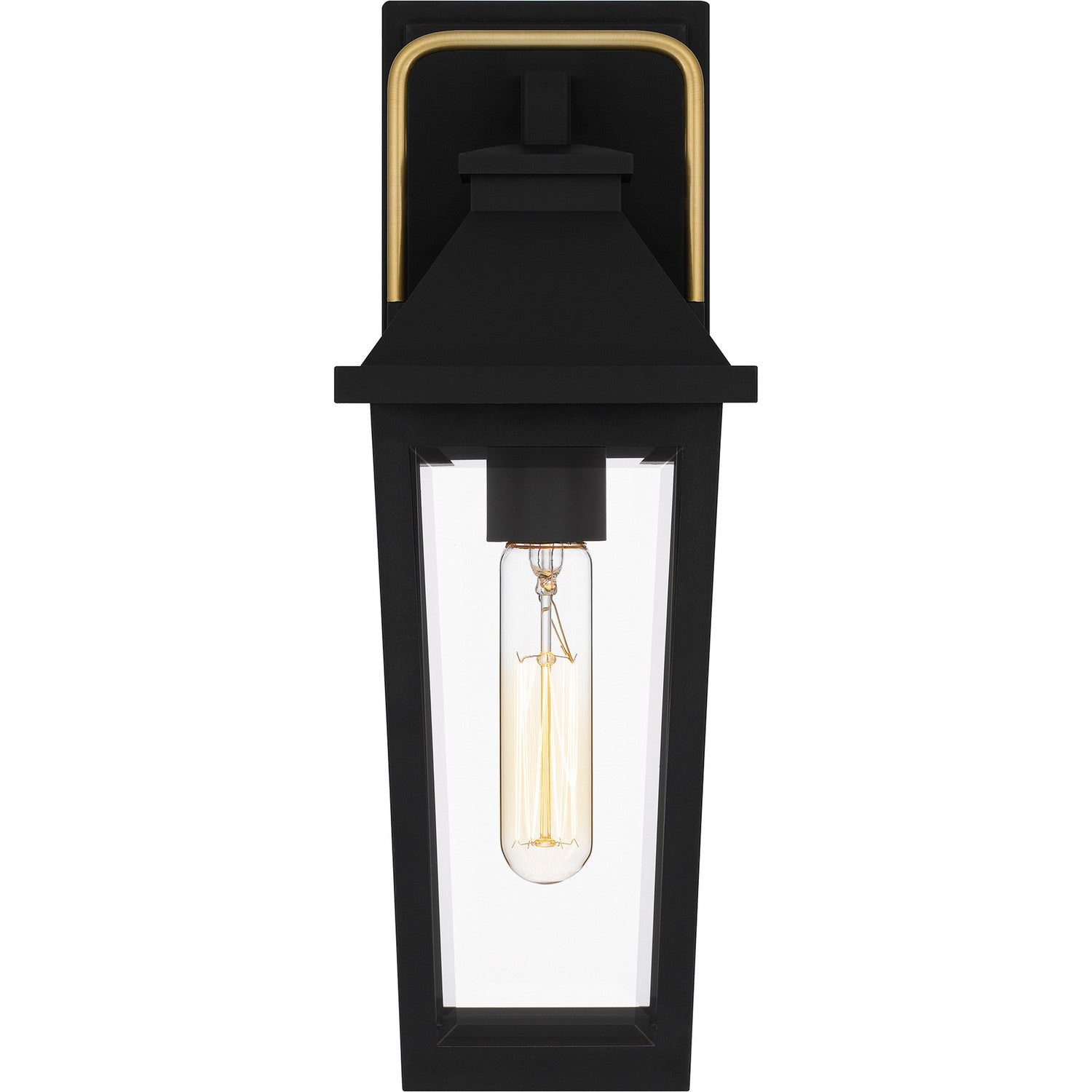Quoizel - BUK8405MBK - One Light Outdoor Wall Mount - Buckley - Matte Black