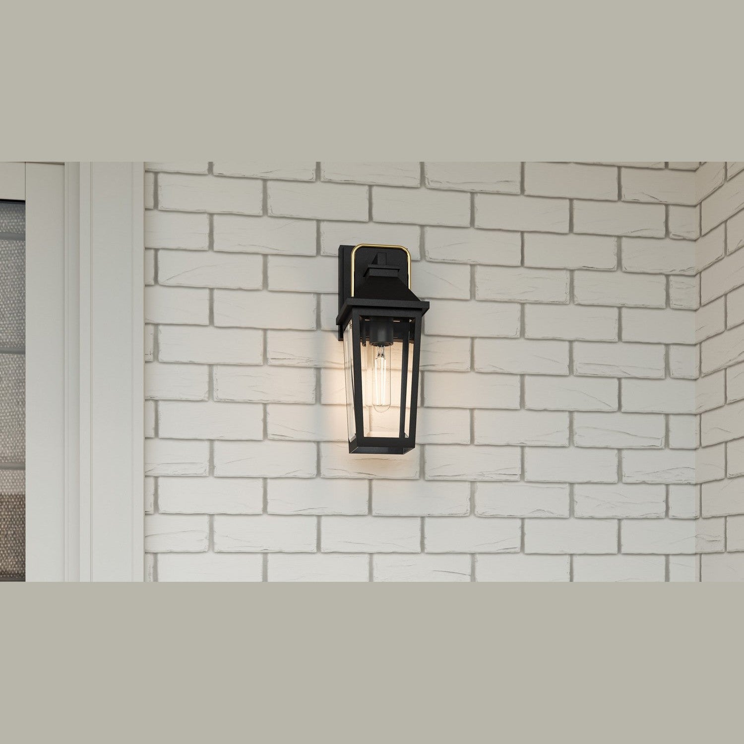 Quoizel - BUK8405MBK - One Light Outdoor Wall Mount - Buckley - Matte Black