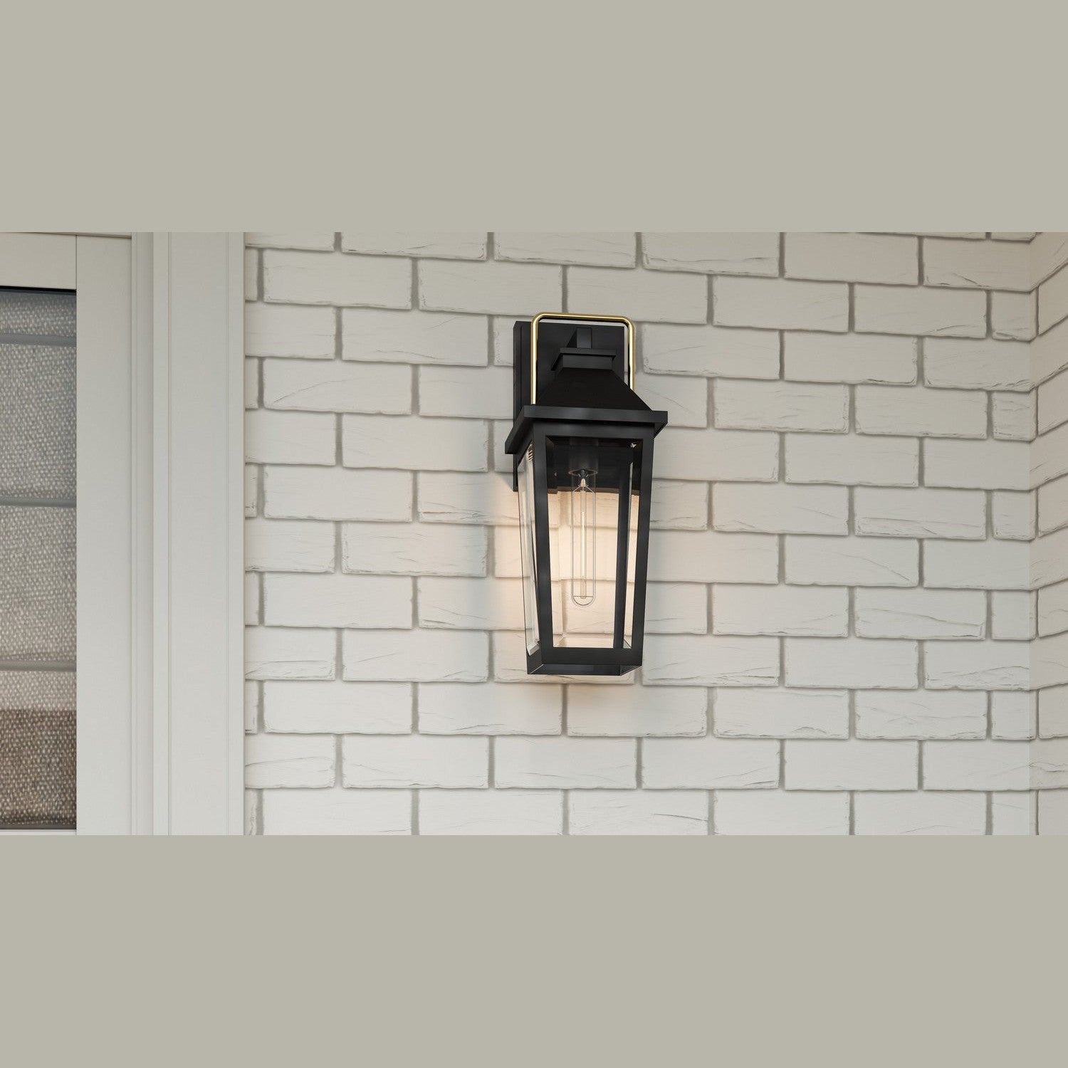 Quoizel - BUK8406MBK - One Light Outdoor Wall Mount - Buckley - Matte Black