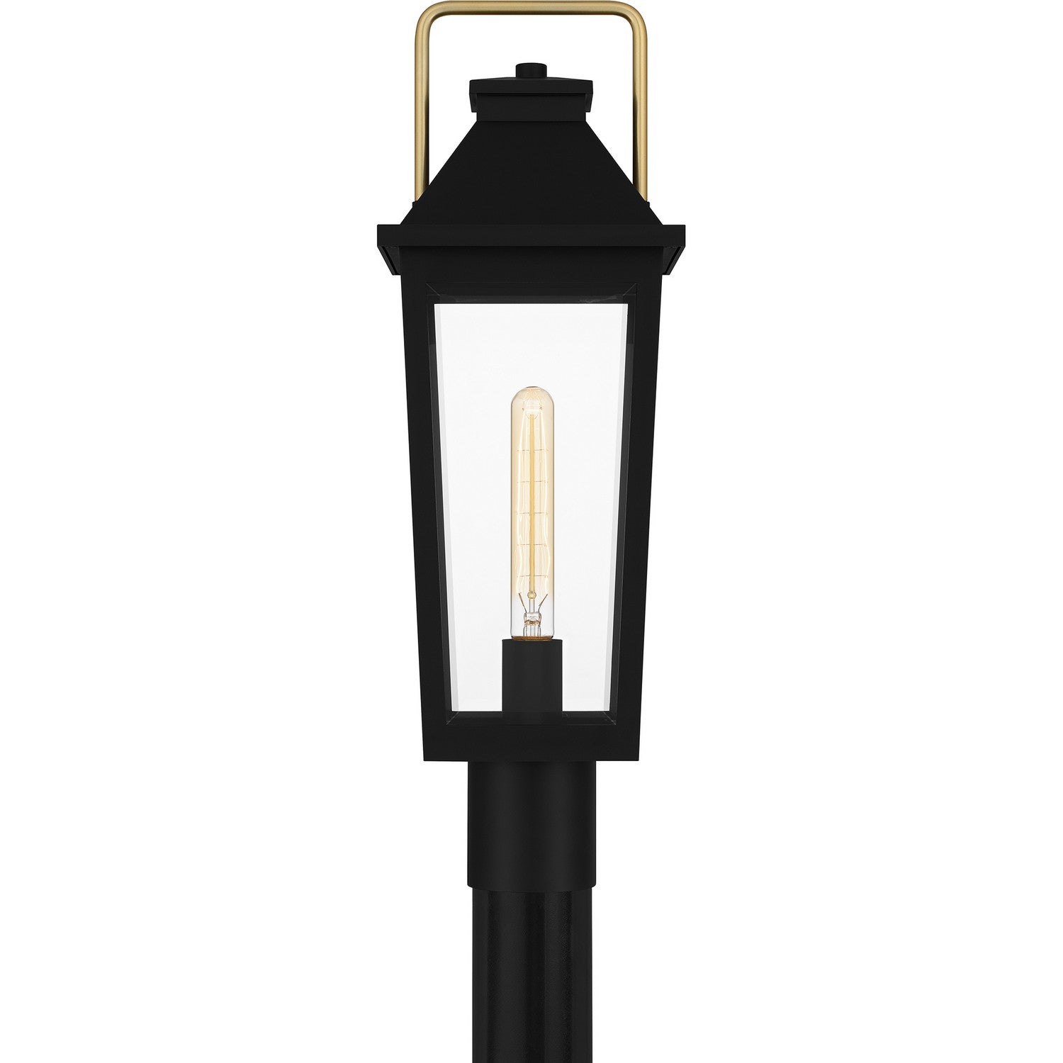 Quoizel - BUK9007MBK - One Light Outdoor Post Mount - Buckley - Matte Black