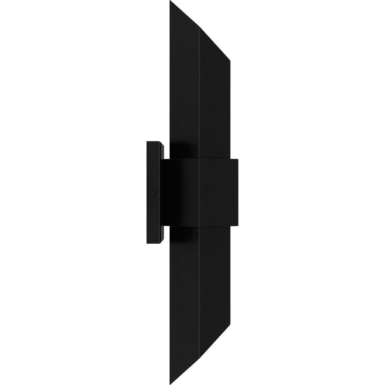 Quoizel - CHS8407MBKG - LED Outdoor Wall Mount - Chasm - Matte Black Gold