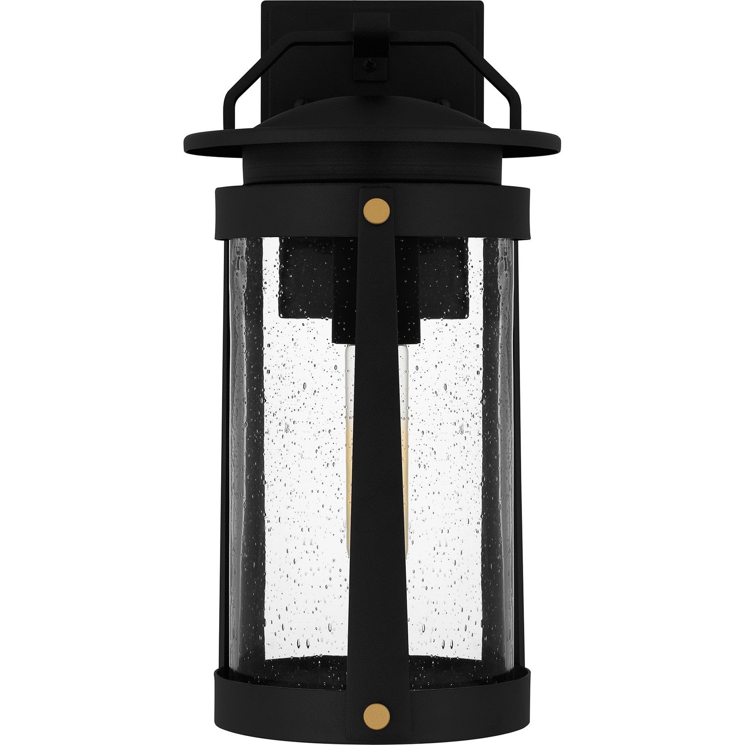 Quoizel - CLI8407EK - One Light Outdoor Wall Mount - Clifton - Earth Black