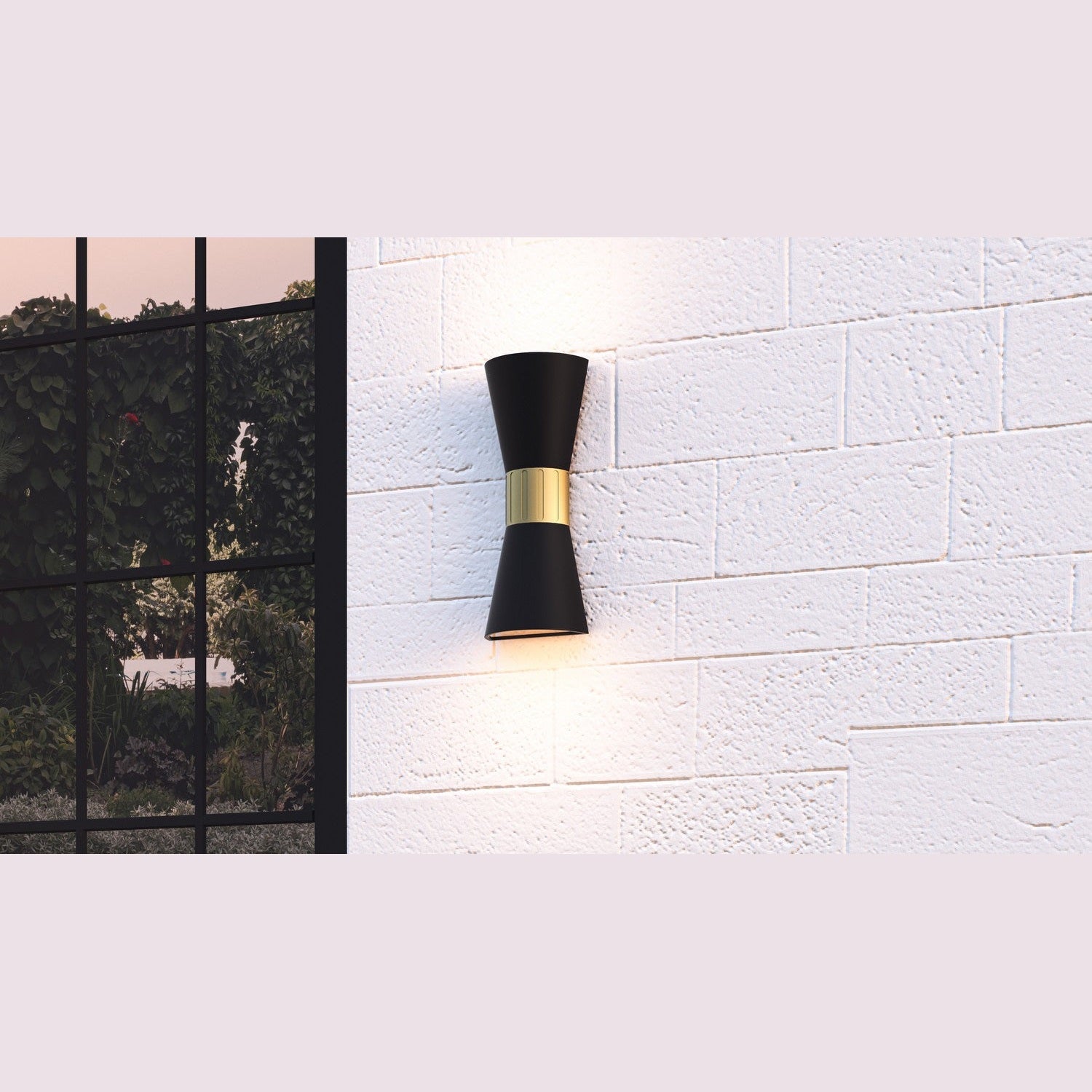 Quoizel - DEX8406MBK - LED Outdoor Wall Mount - Dexter - Matte Black