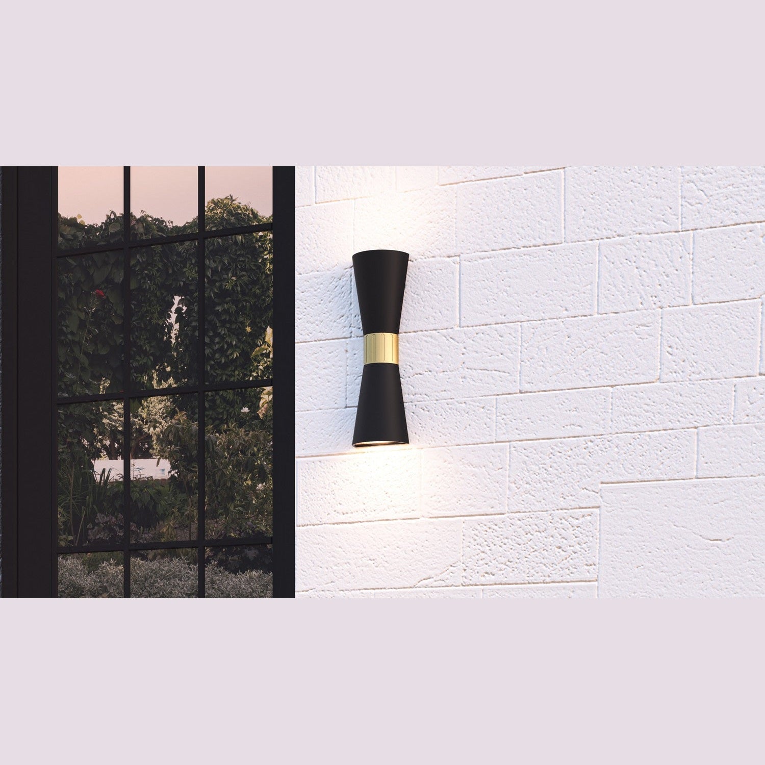 Quoizel - DEX8407MBK - LED Outdoor Wall Mount - Dexter - Matte Black