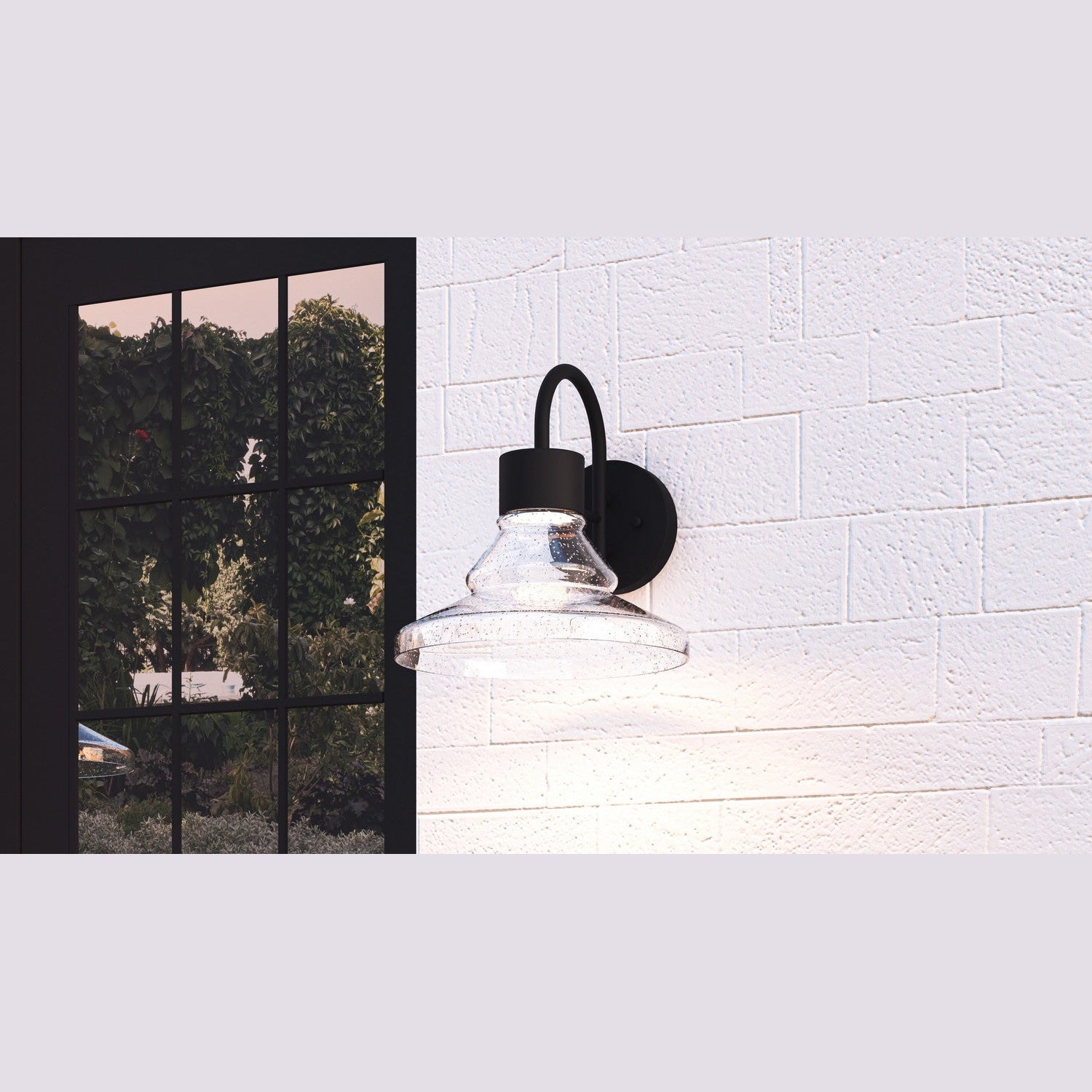 Quoizel - FLX8412MBK - LED Outdoor Lantern - Felix - Matte Black