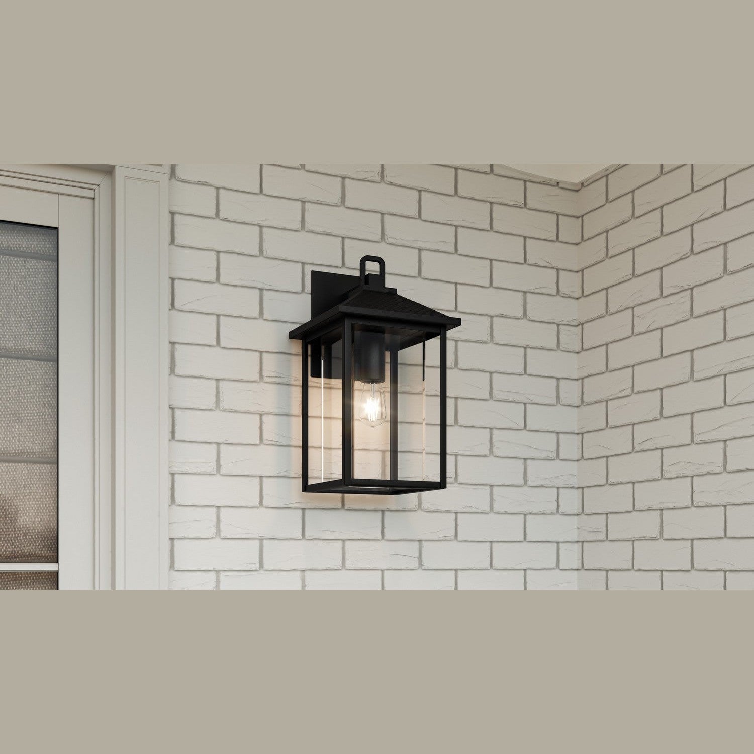 Quoizel - FTC8410EK - One Light Outdoor Wall Mount - Fletcher - Earth Black