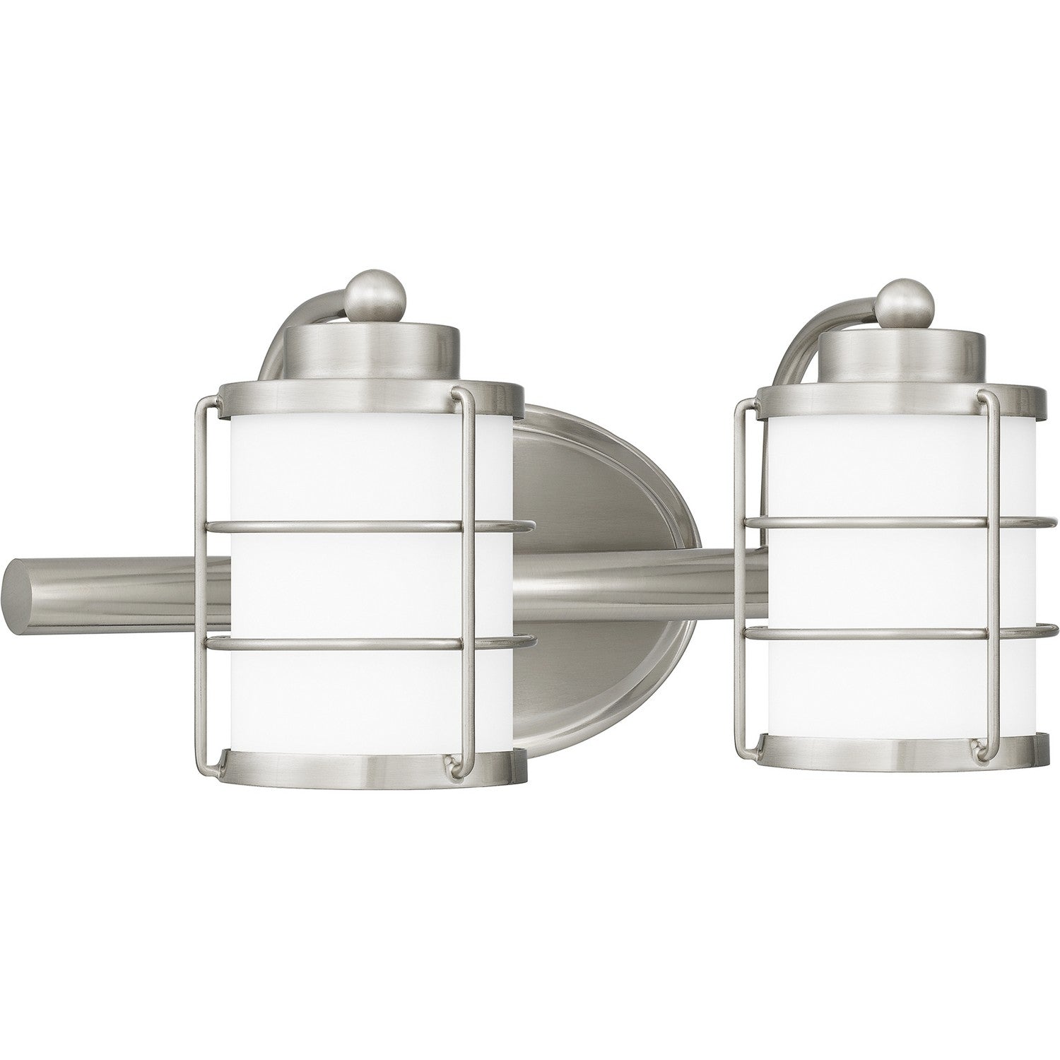 Quoizel - HZT8615BN - Two Light Bath - Hazlett - Brushed Nickel
