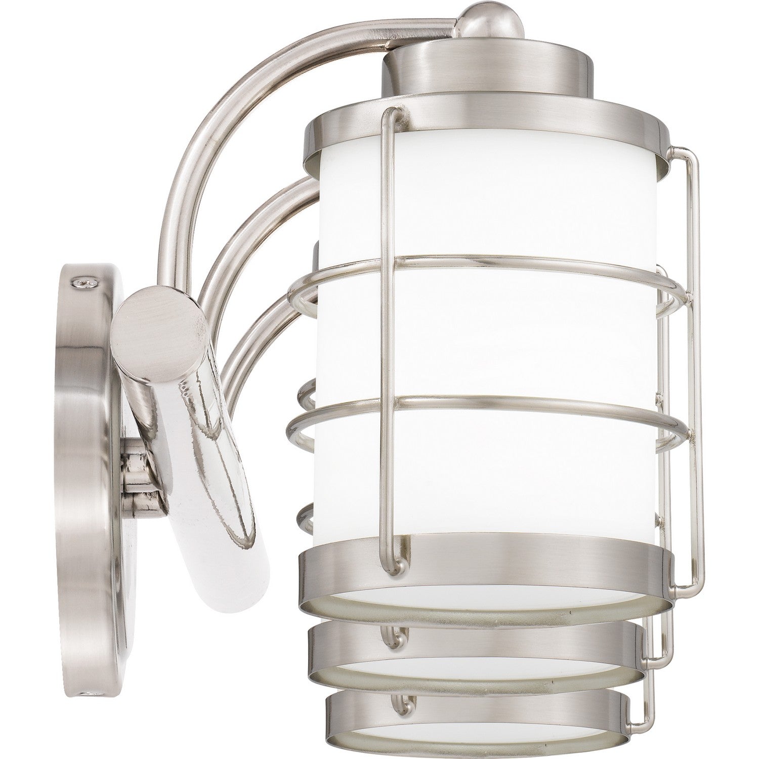 Quoizel - HZT8623BN - Three Light Bath - Hazlett - Brushed Nickel