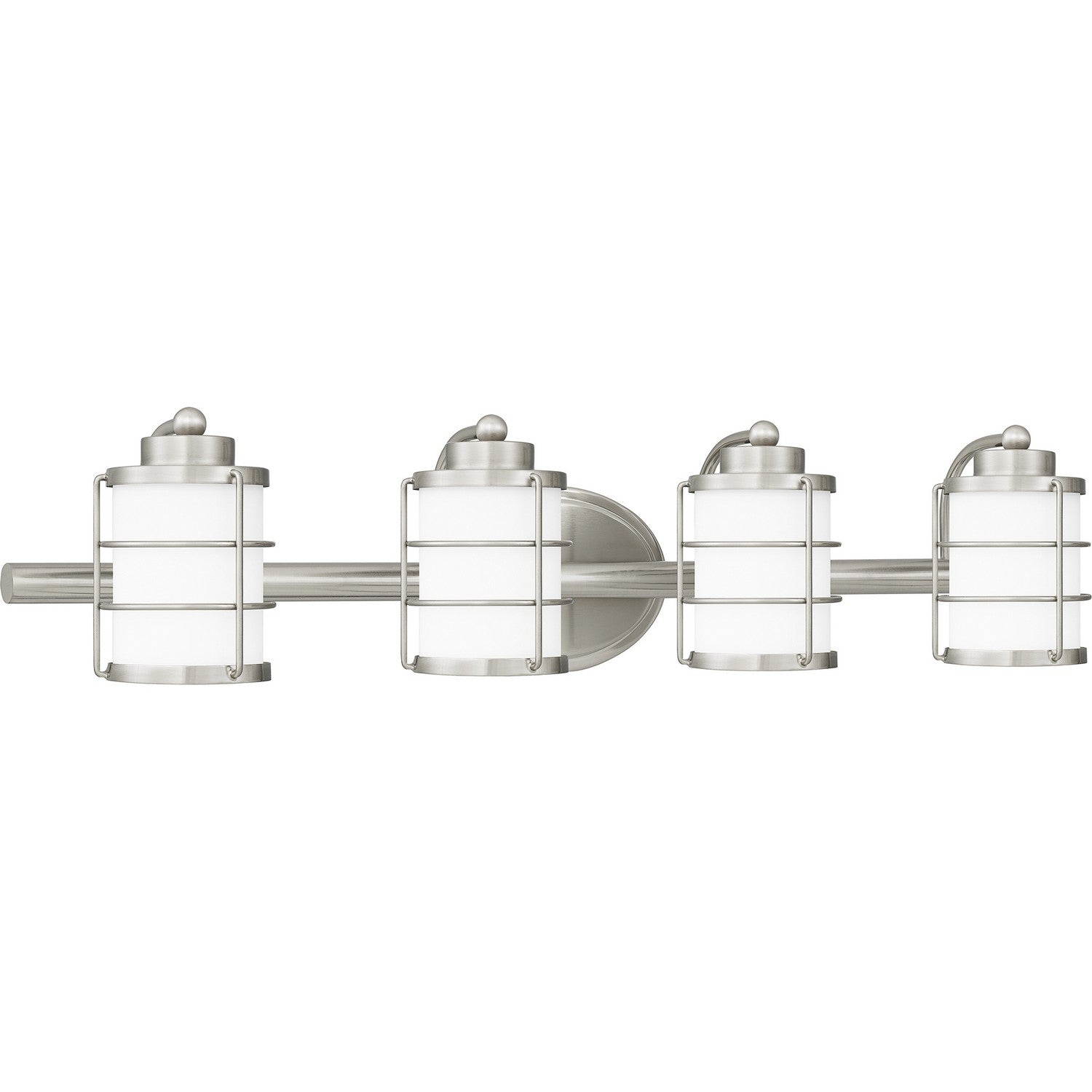 Quoizel - HZT8631BN - Four Light Bath - Hazlett - Brushed Nickel