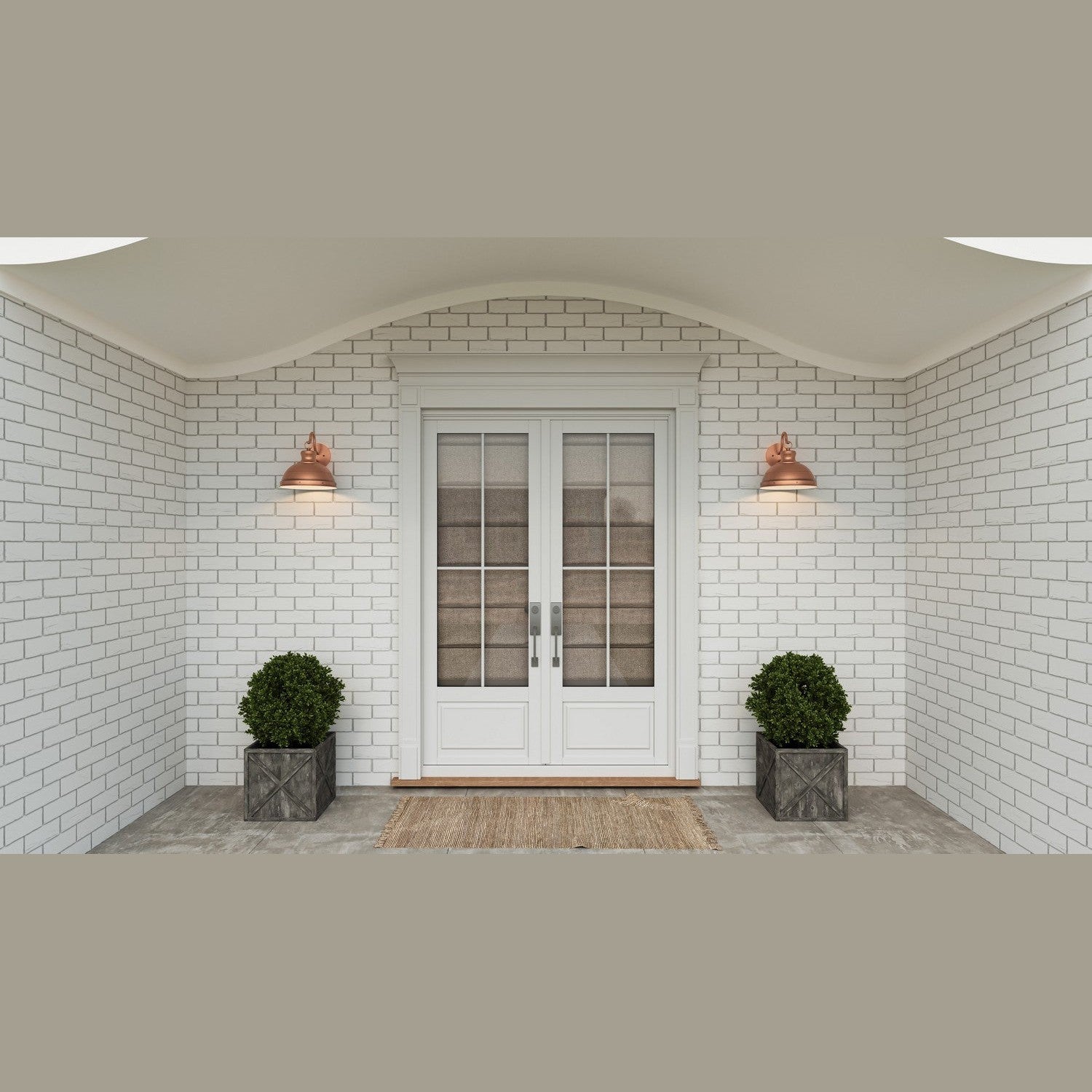 Quoizel - JAM8412AC - One Light Outdoor Wall Mount - Jameson - Aged Copper