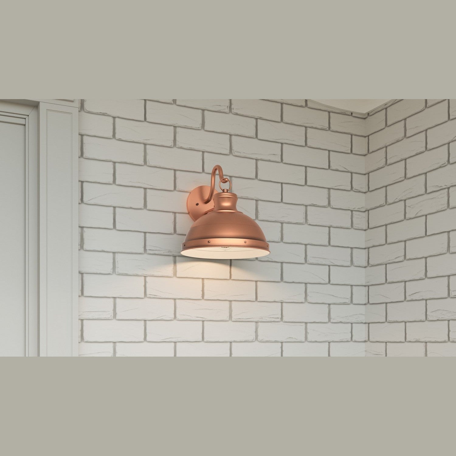 Quoizel - JAM8412AC - One Light Outdoor Wall Mount - Jameson - Aged Copper