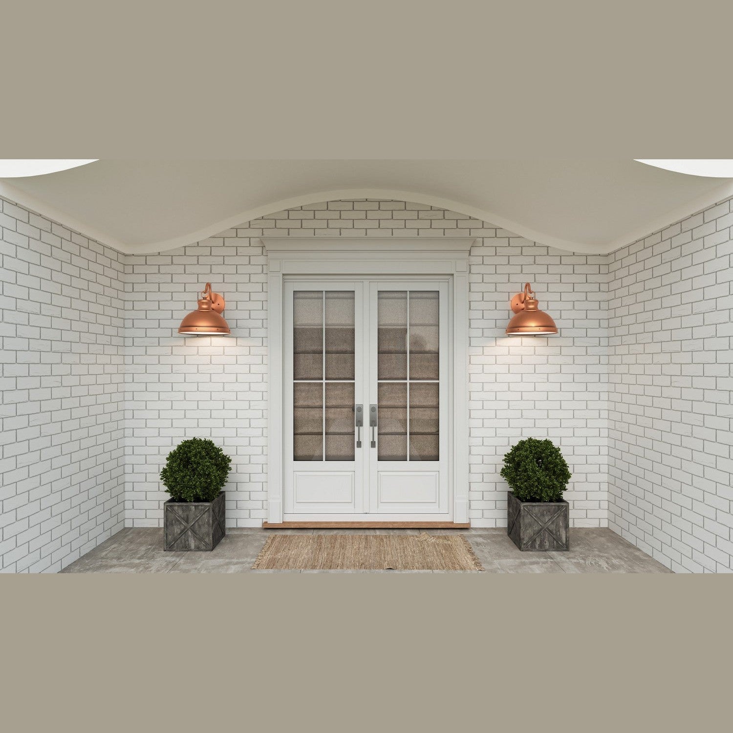 Quoizel - JAM8414AC - One Light Outdoor Wall Mount - Jameson - Aged Copper