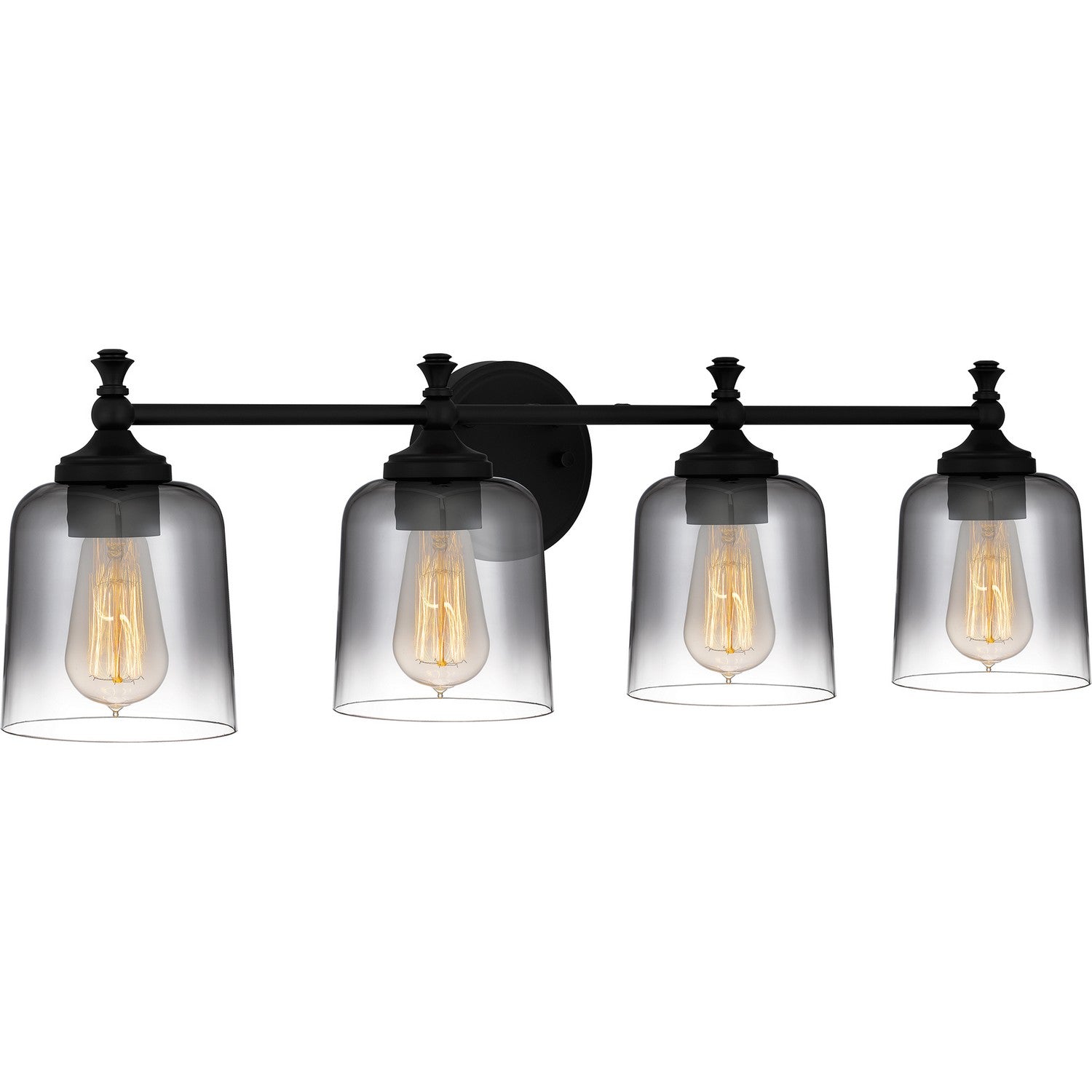 Quoizel - JEN8631MBK - Four Light Bath - Jenson - Matte Black