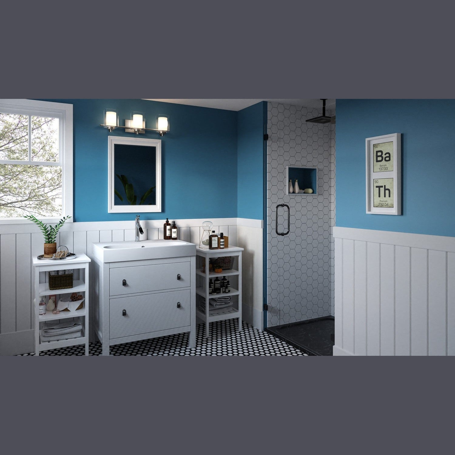 Quoizel - KLT8903BN - Three Light Bath - Kolt - Brushed Nickel