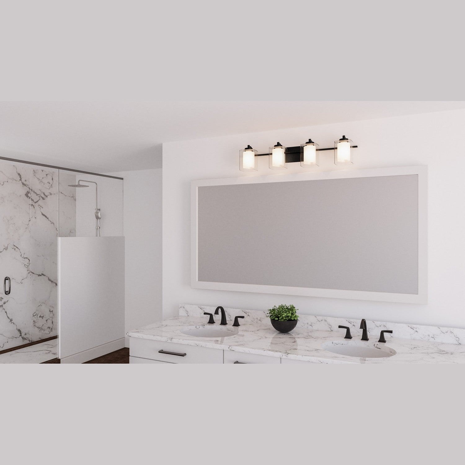 Quoizel - KLT8904MBK - Four Light Bath - Kolt - Matte Black