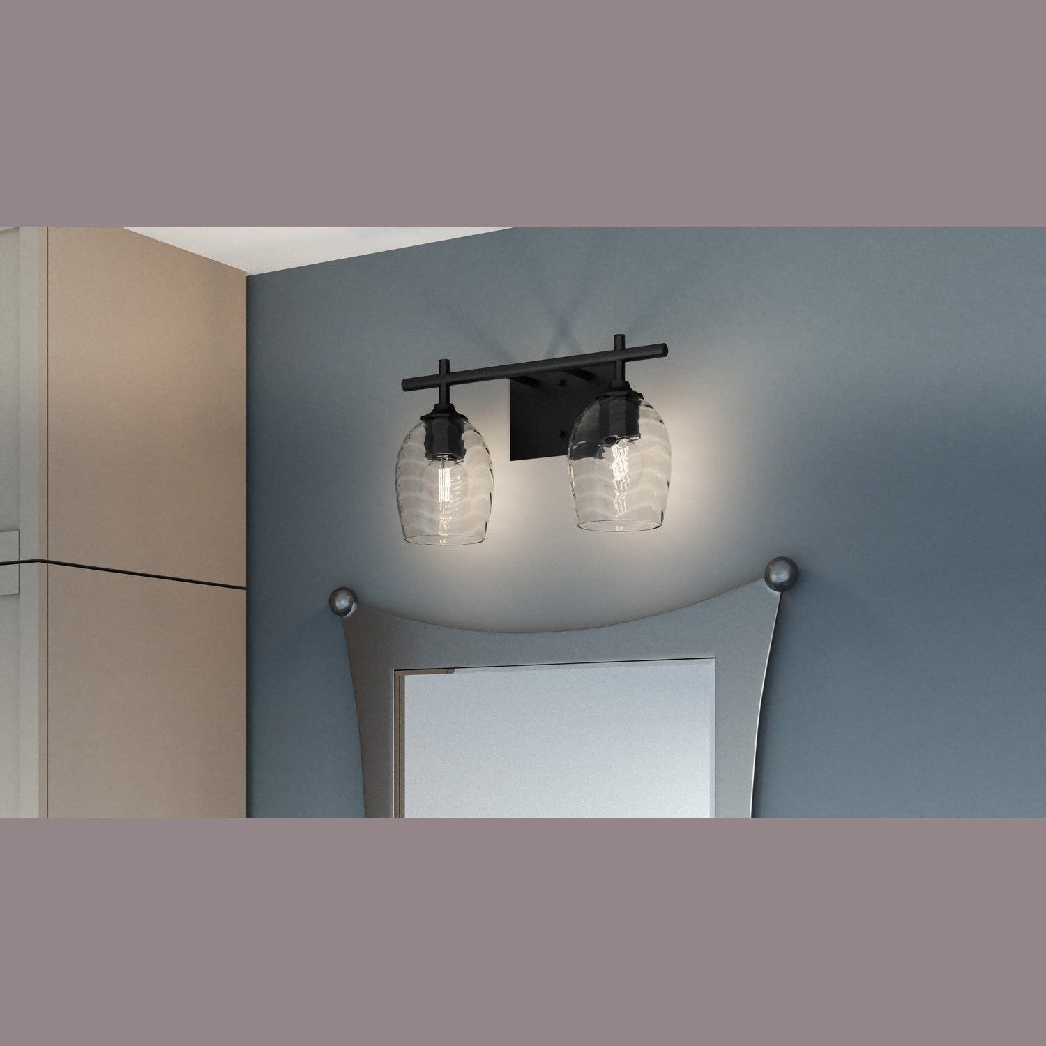 Quoizel - LCY8615MBK - Two Light Bath - Lucy - Matte Black
