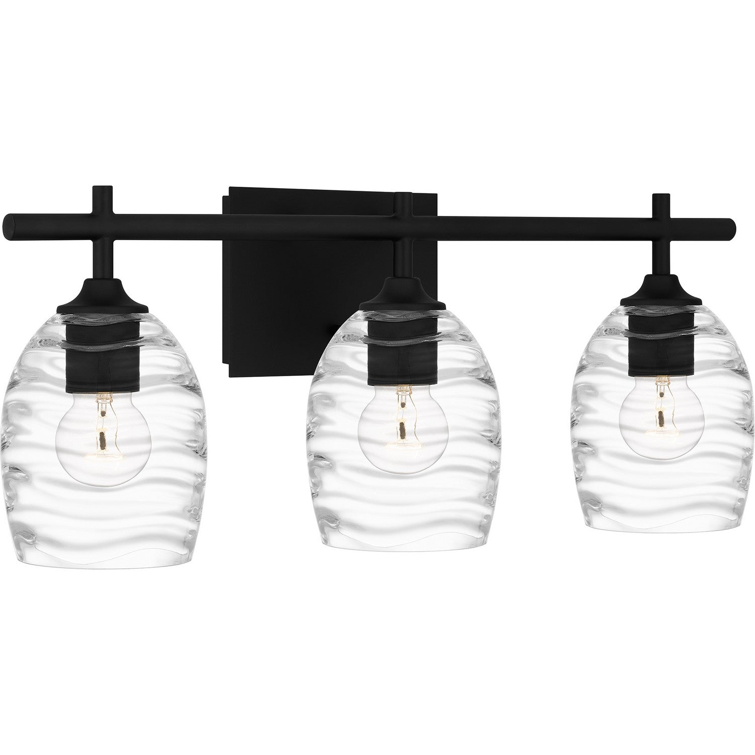 Quoizel - LCY8622MBK - Three Light Bath - Lucy - Matte Black