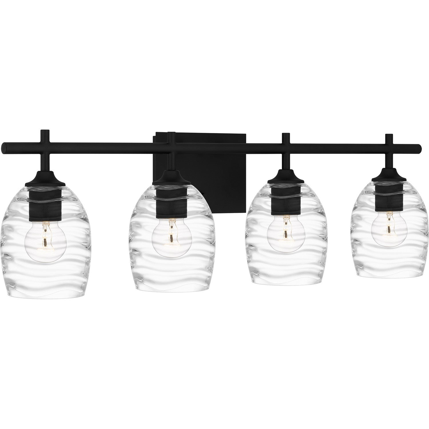Quoizel - LCY8629MBK - Four Light Bath - Lucy - Matte Black