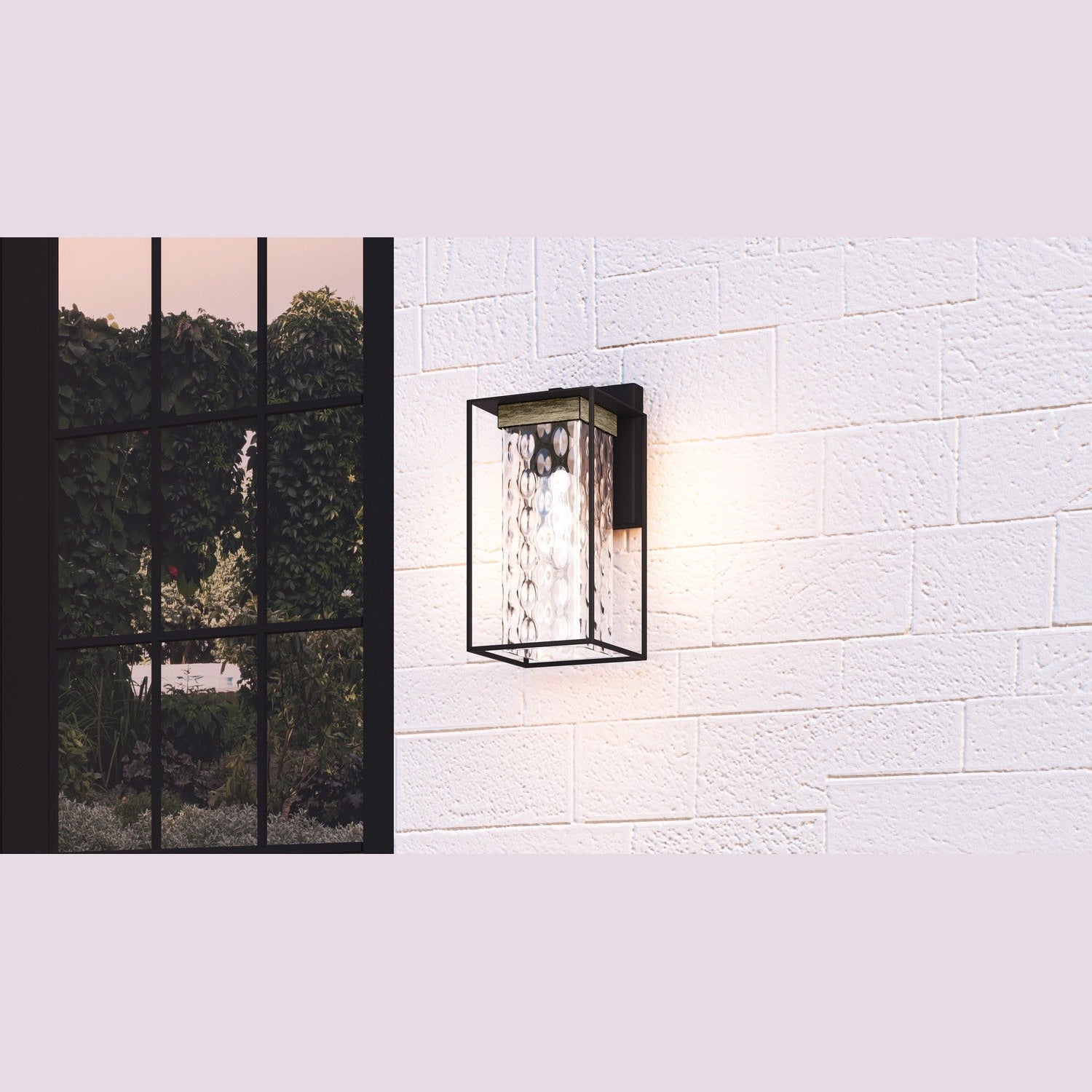 Quoizel - LWD8405MBK - One Light Outdoor Wall Mount - Longwood - Matte Black